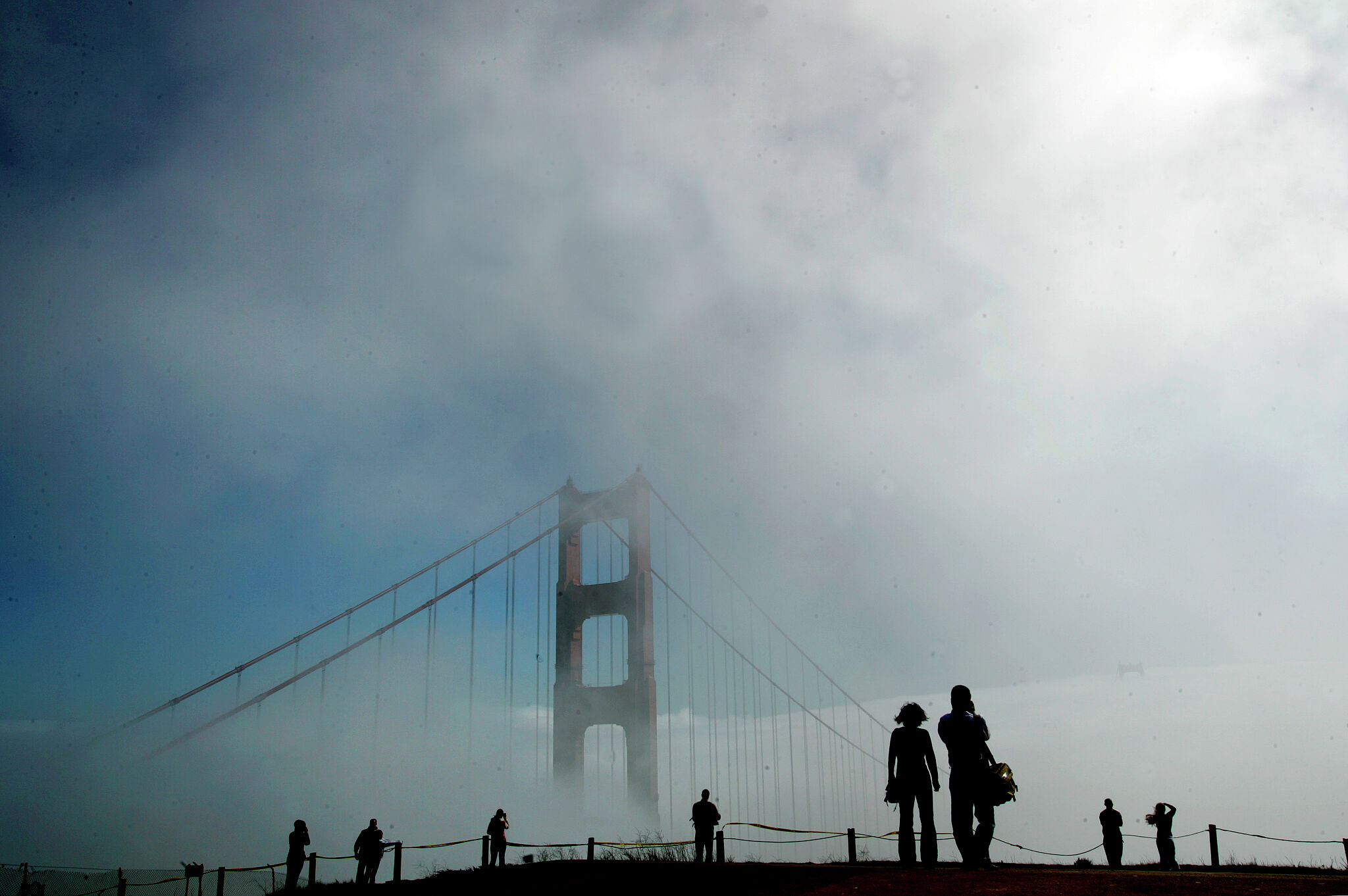 Battery Spencer Fence Replacement Leaves Golden Gate Vista Exposed