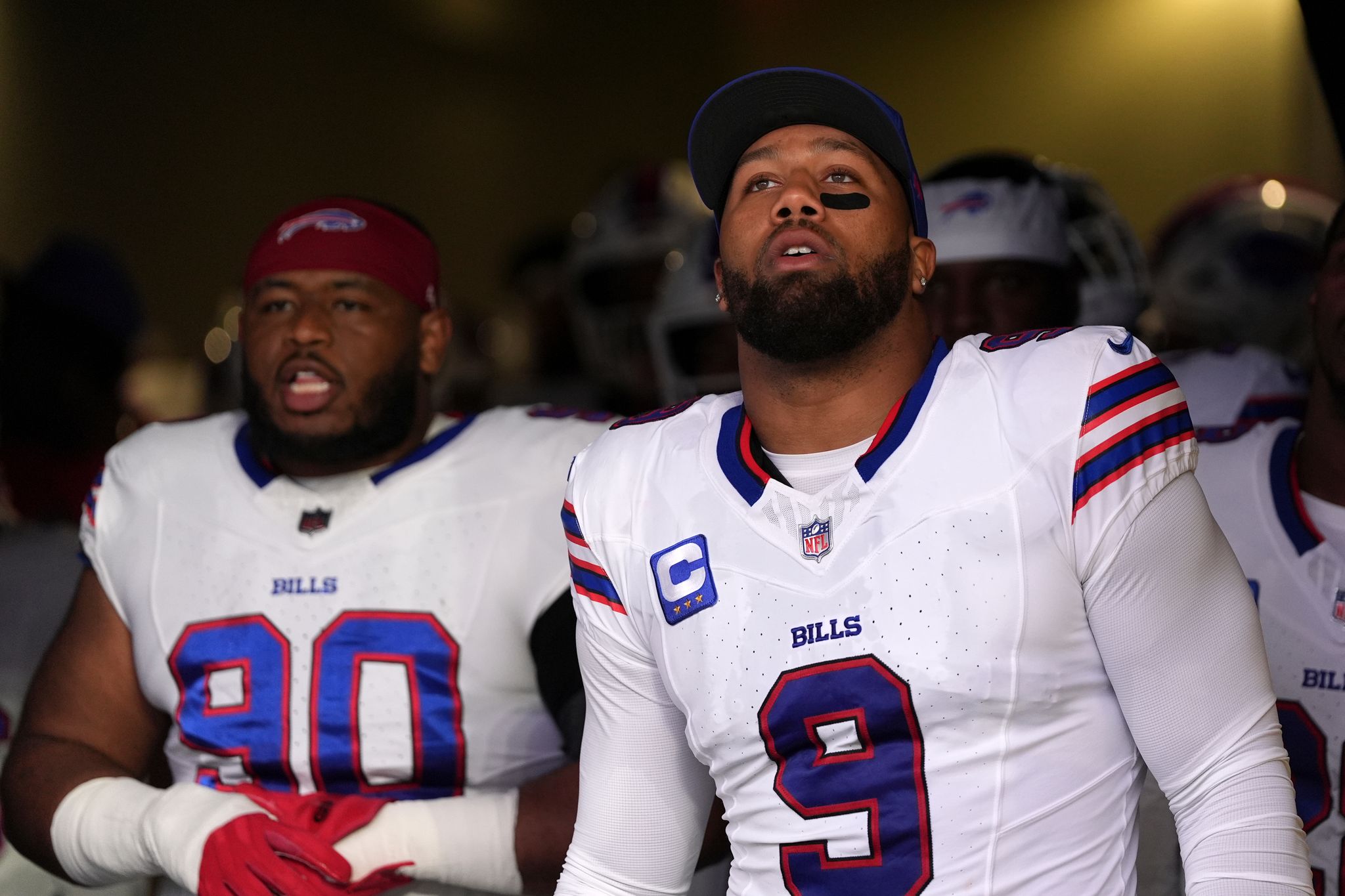 Rams LT Alaric Jackson Strikes Bills LB Bradley Chubb After Game