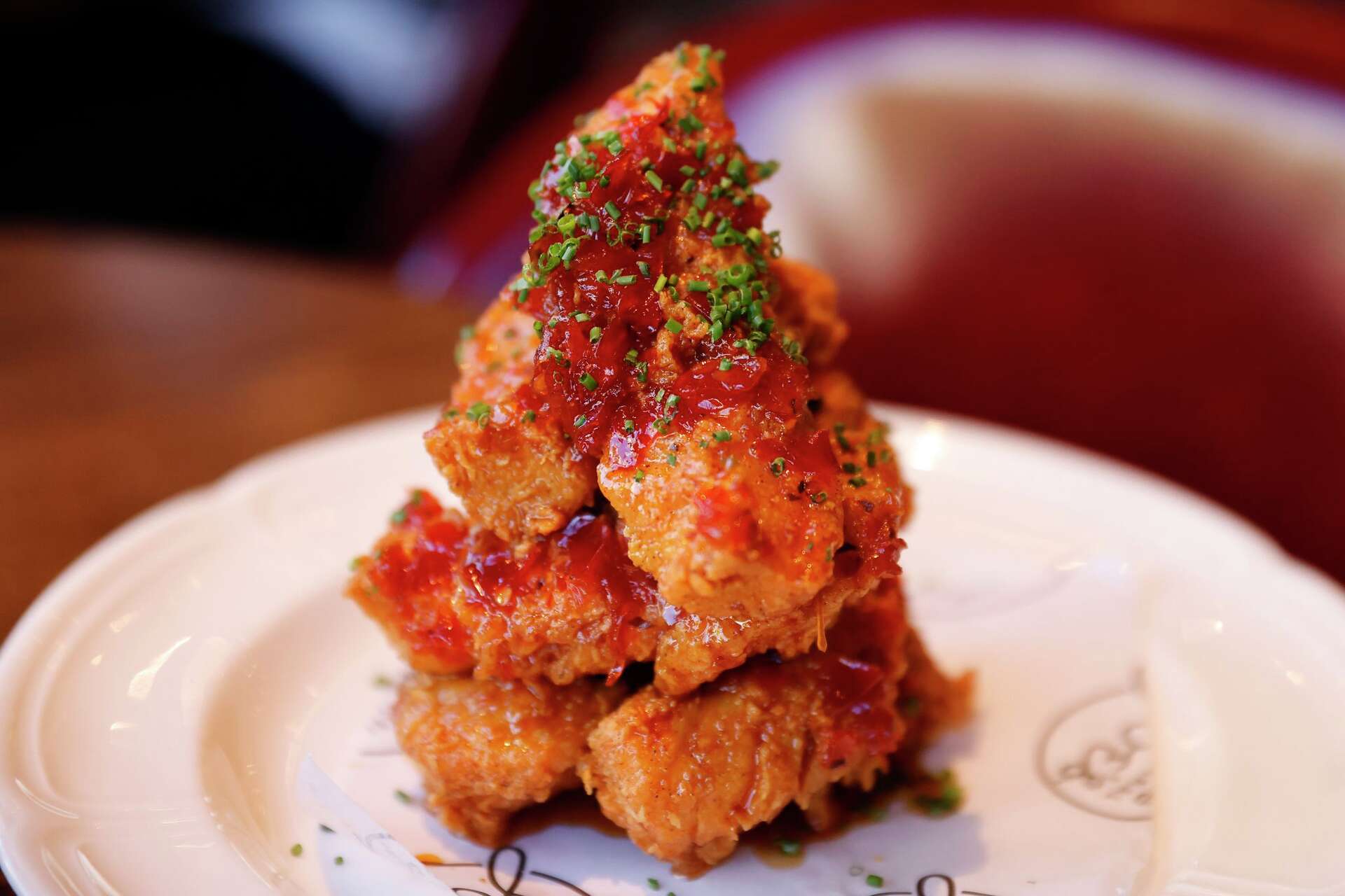 The spicy honey bomba chicken tenders served at Little Original Joe’s on Chestnut Street in San Francisco, Calif. Tuesday, Oct. 6, 2026.