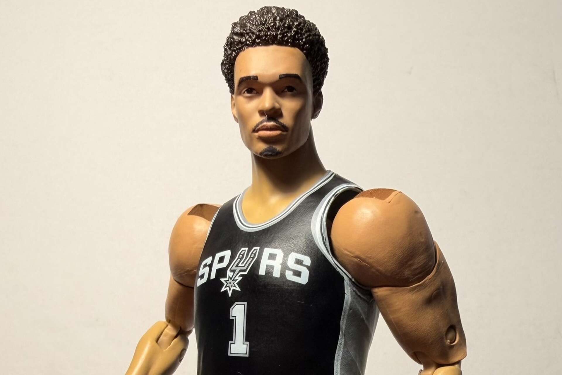 Victor Wembanyama Spurs action figure now available