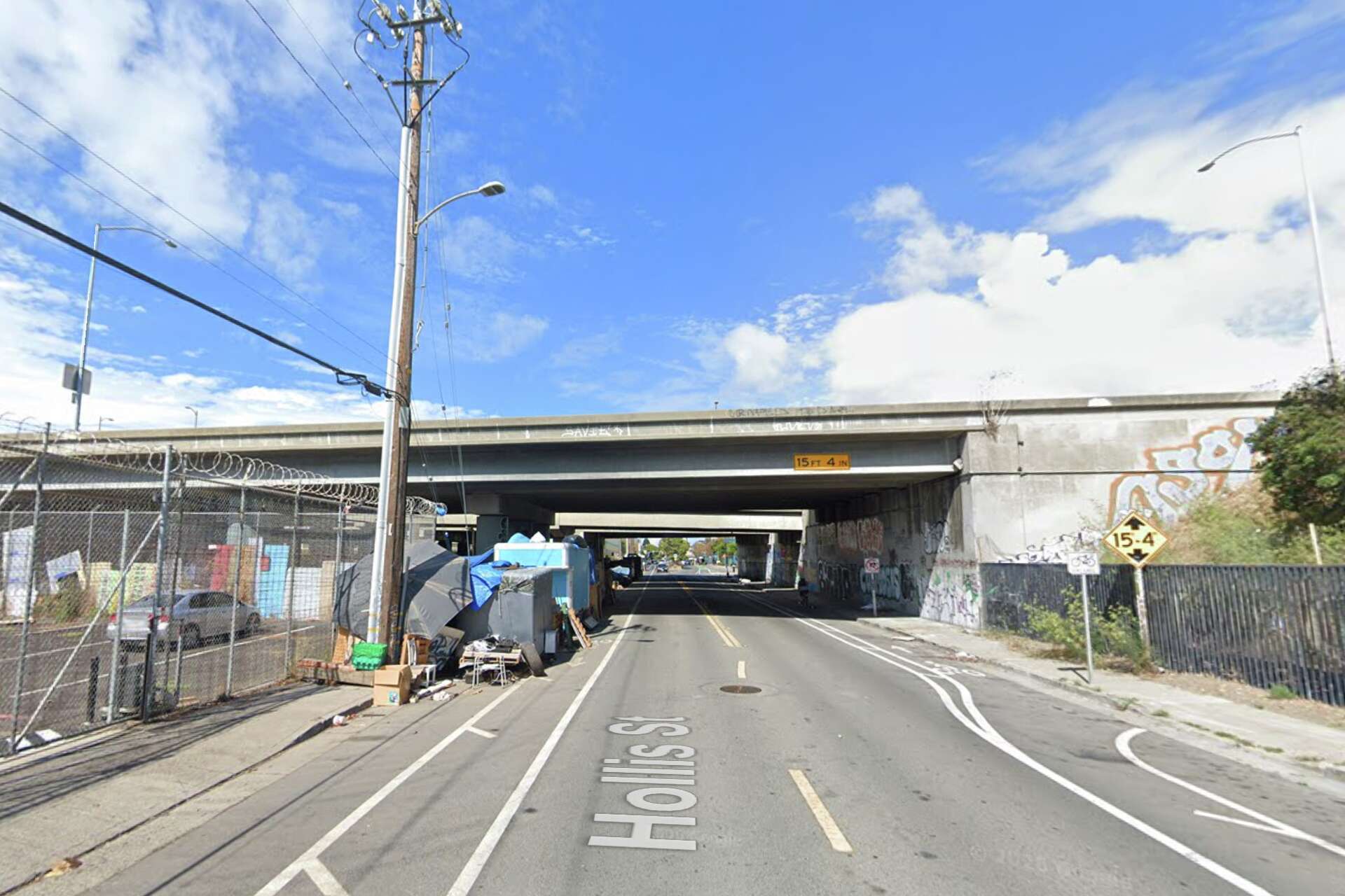 A view of Interstate 580 near Hollis Street in Oakland, Calif.