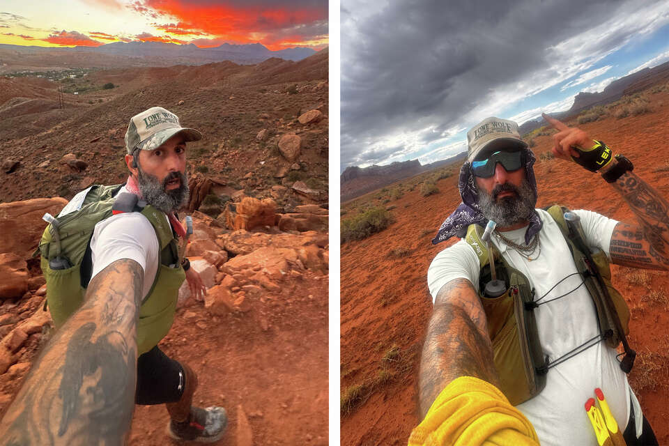 Josh Harris, an ultramarathon runner based in San Francisco, was running the Moab 240 in Utah for the second time.