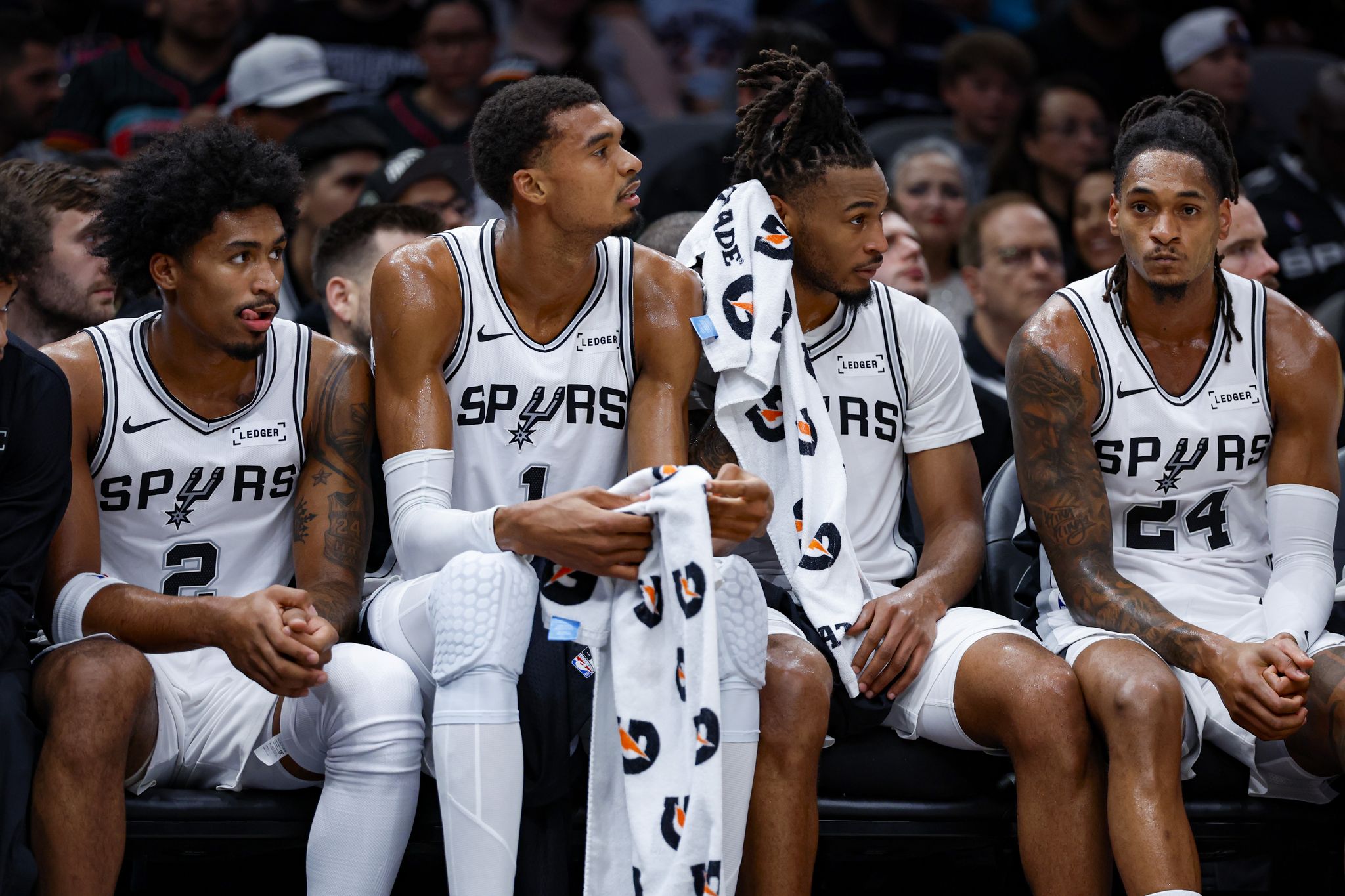 Die San Antonio Spurs werden in der Forbes-NBA-Rangliste 2026 mit 5 ...