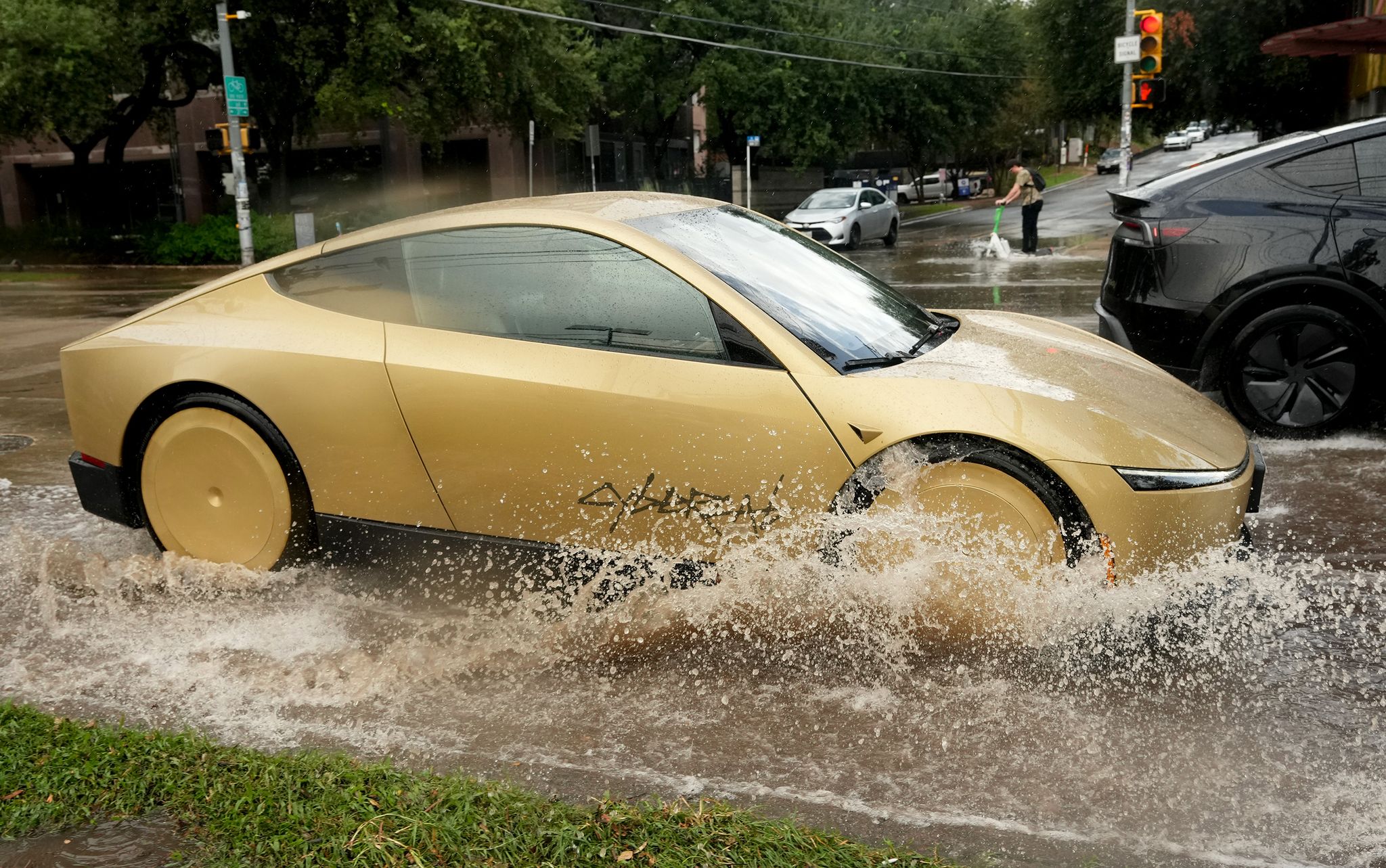 Tesla Reports First Cybercab Crash in Austin, Texas