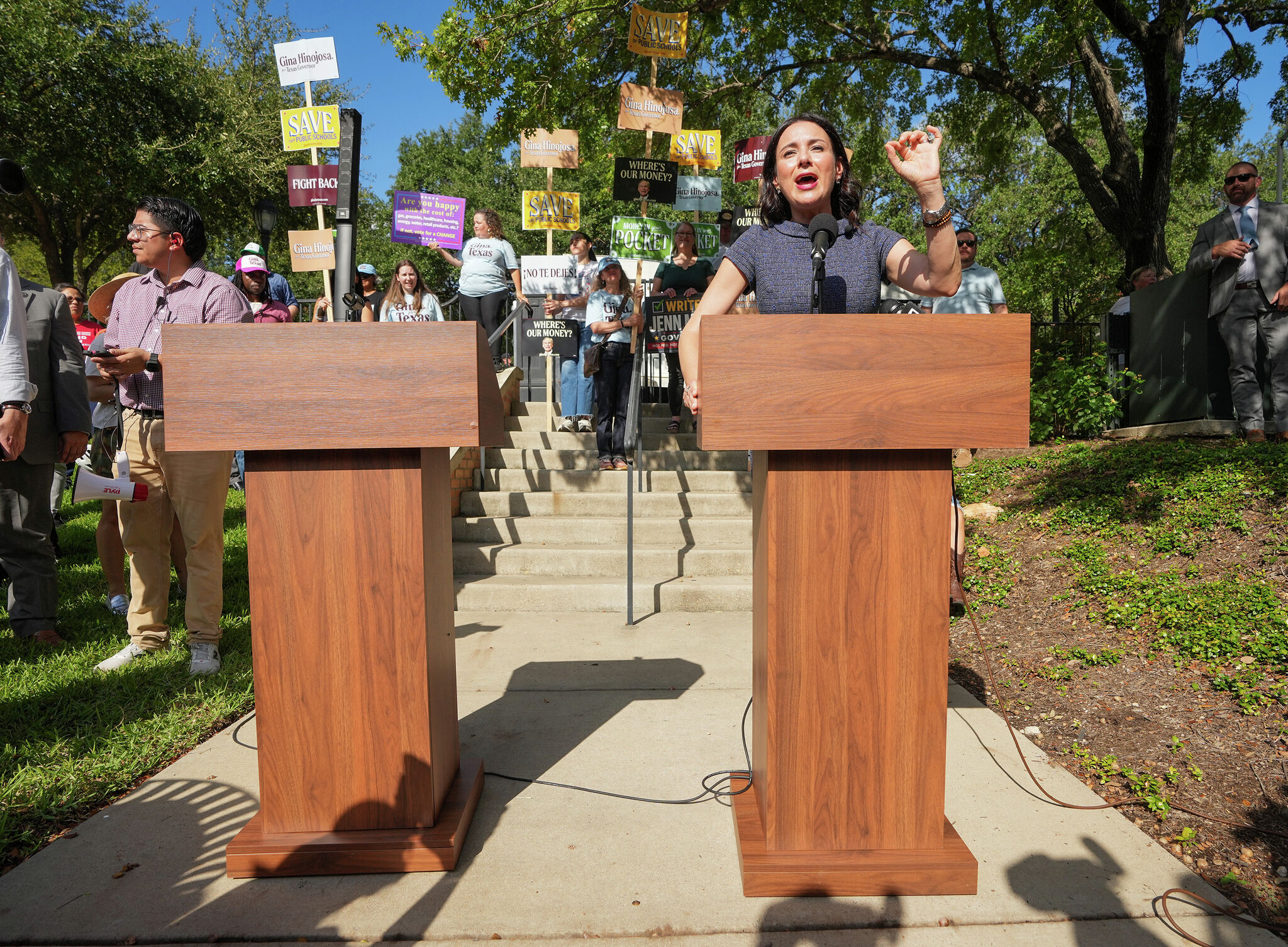 Why Greg Abbott says he will not debate Gina Hinojosa