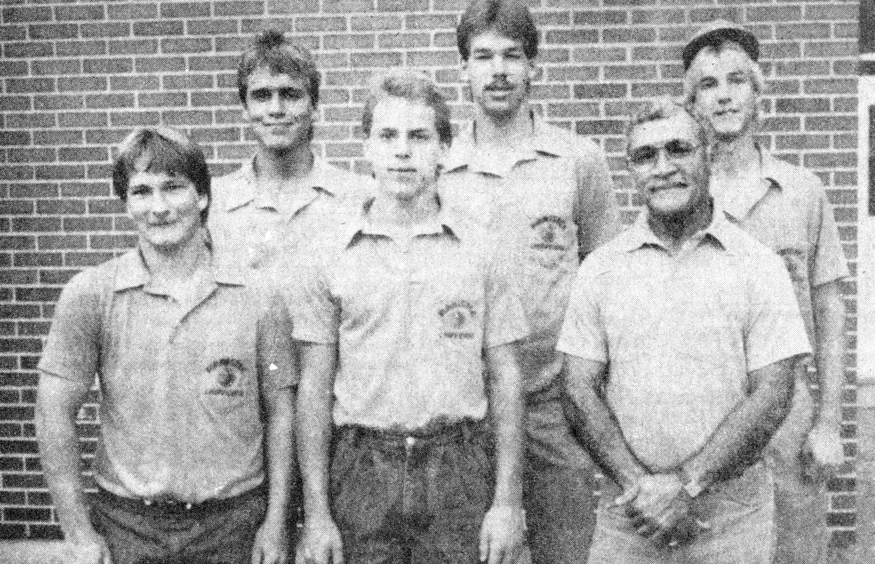 The Manistee High School golf team qualified for the state meet in Grand Rapids with a third place finish at the Class B regional in 1986.