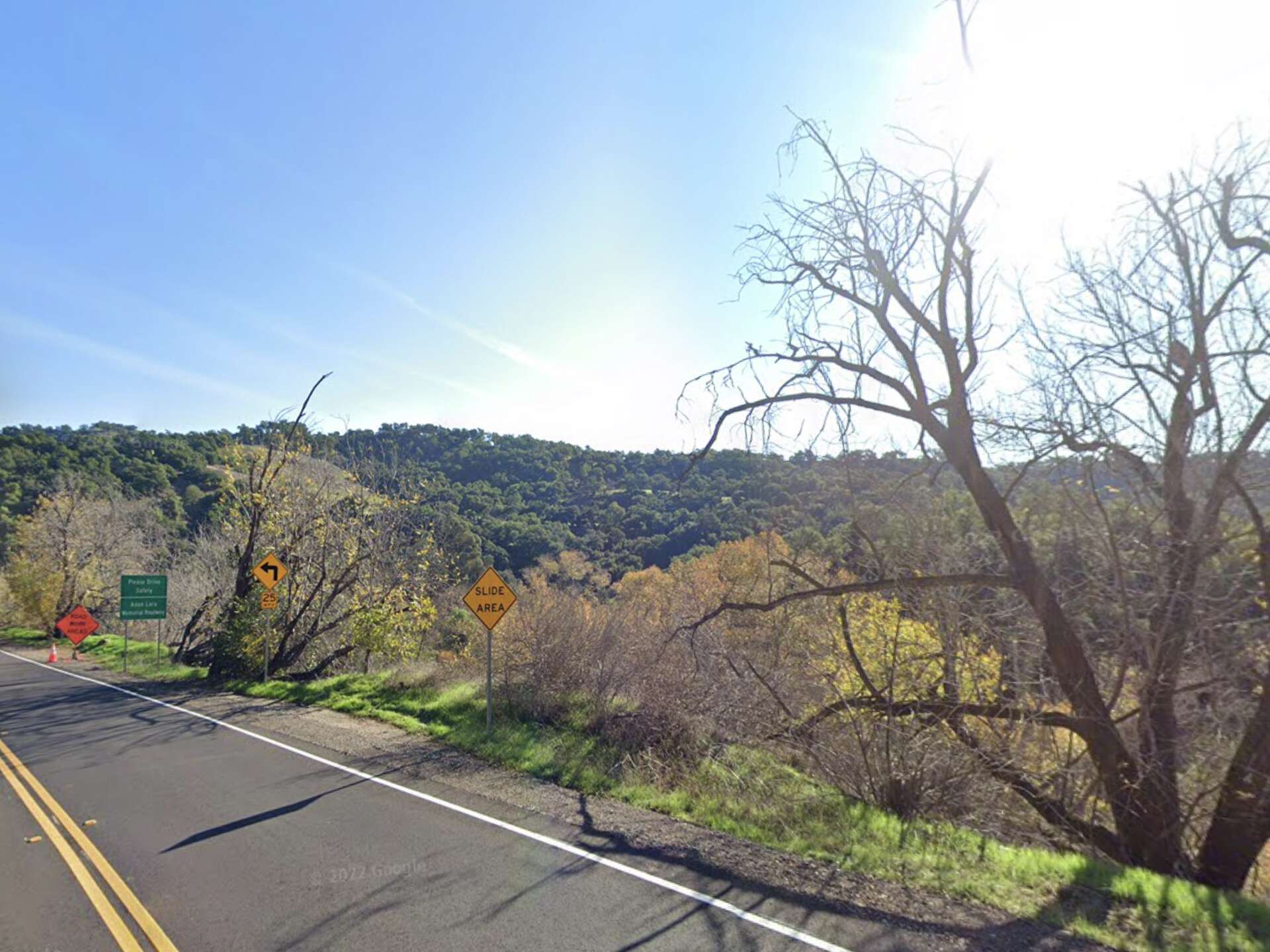 Patsy Fielding’s remains were found on this hillside near Highway 33 and Creek Road in Ventura County.