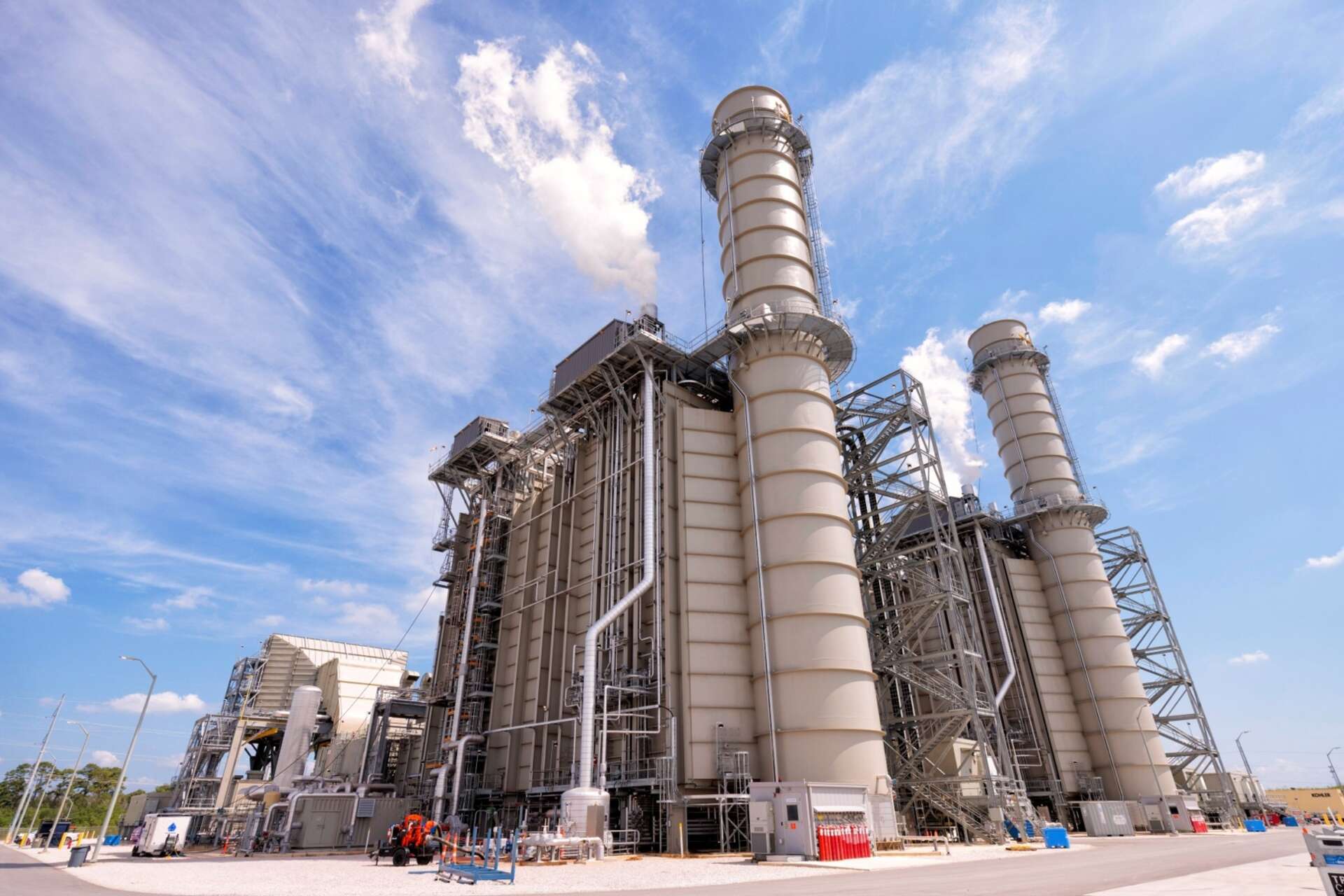 Entergy Texas’ new Orange County Advanced Power Station, shown here in an undated photo. The $1.6 billion power plant came online this week.