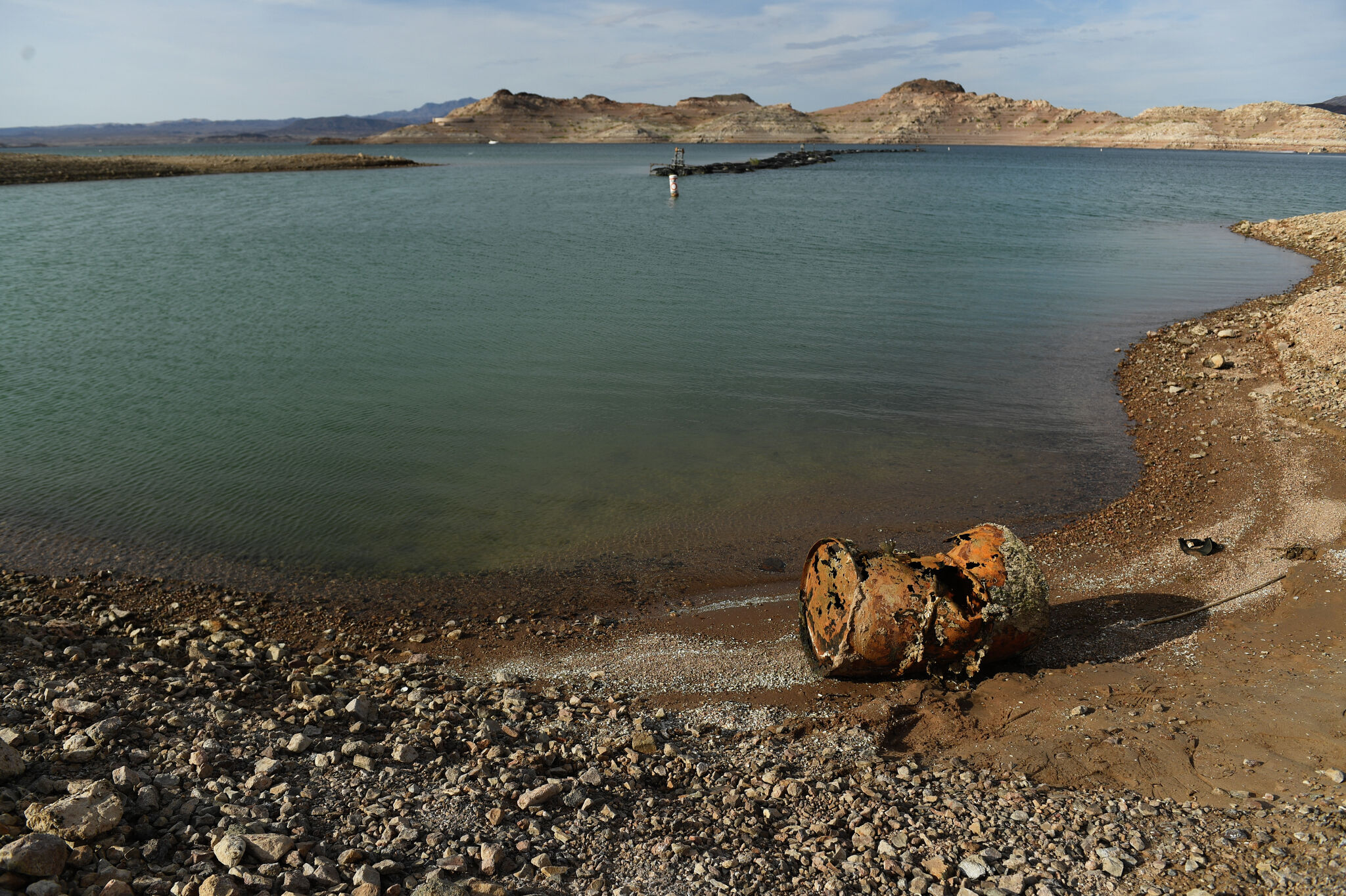 Mann, der tot in einem Fass im Lake Mead gefunden wurde, besuchte Las ...