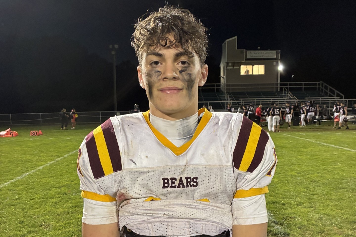 Granby/Canton's Joe Lewie accounts for five TDs, adds nine tackles in win over Cromwell/Portland