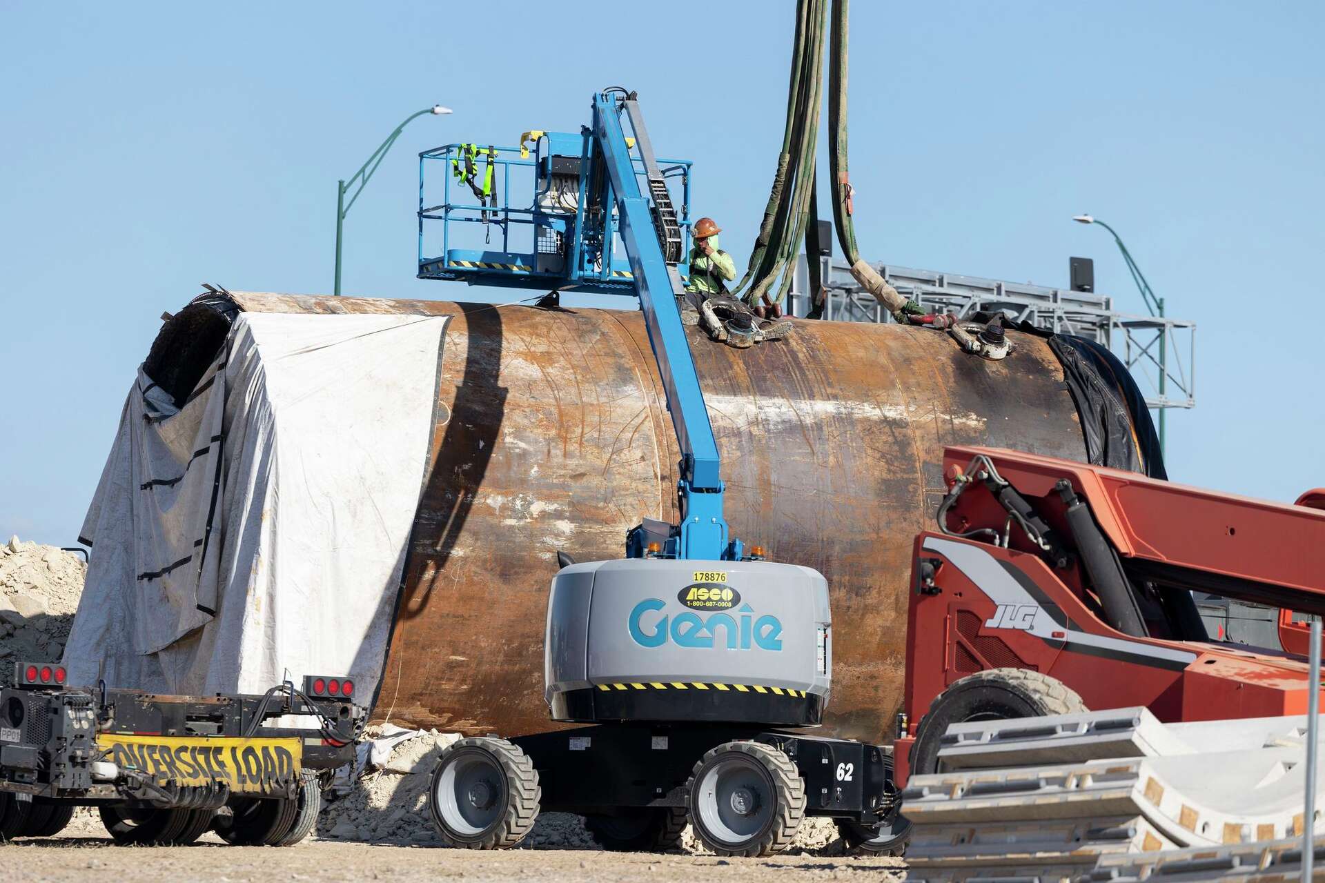 Boring Co.’s Prufrock tunneling machine arrives at San Antonio