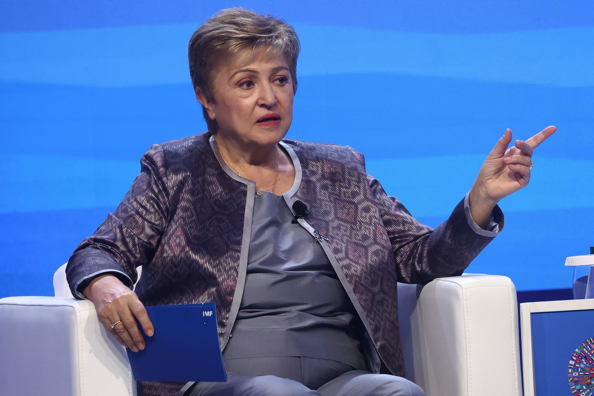 chron.com - ELAINE KURTENBACH - IMF-World Bank meetings focus on global risks and potential benefits of AI