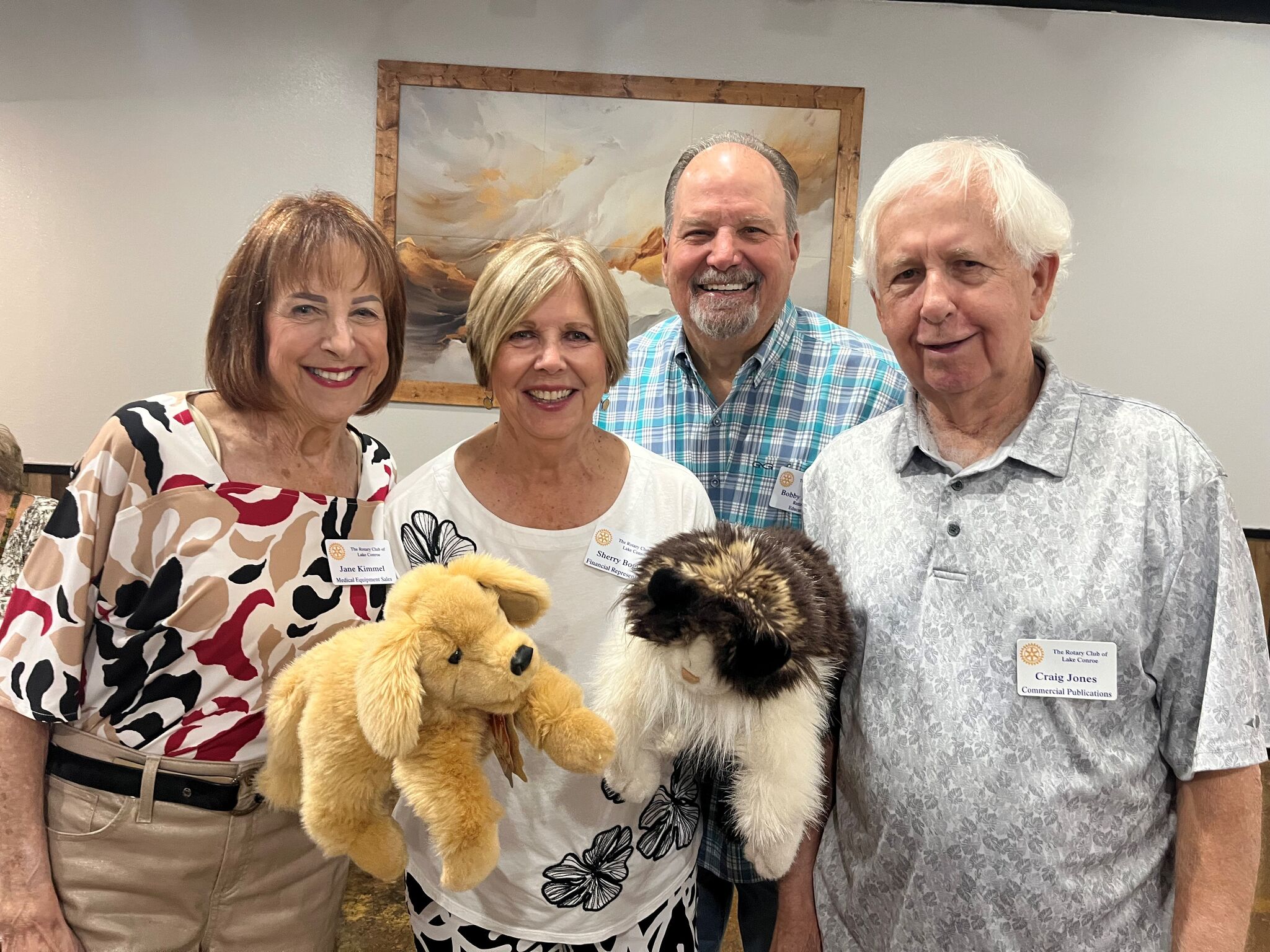 Lake Conroe Rotarians kick off 'Clothing for Kids' project