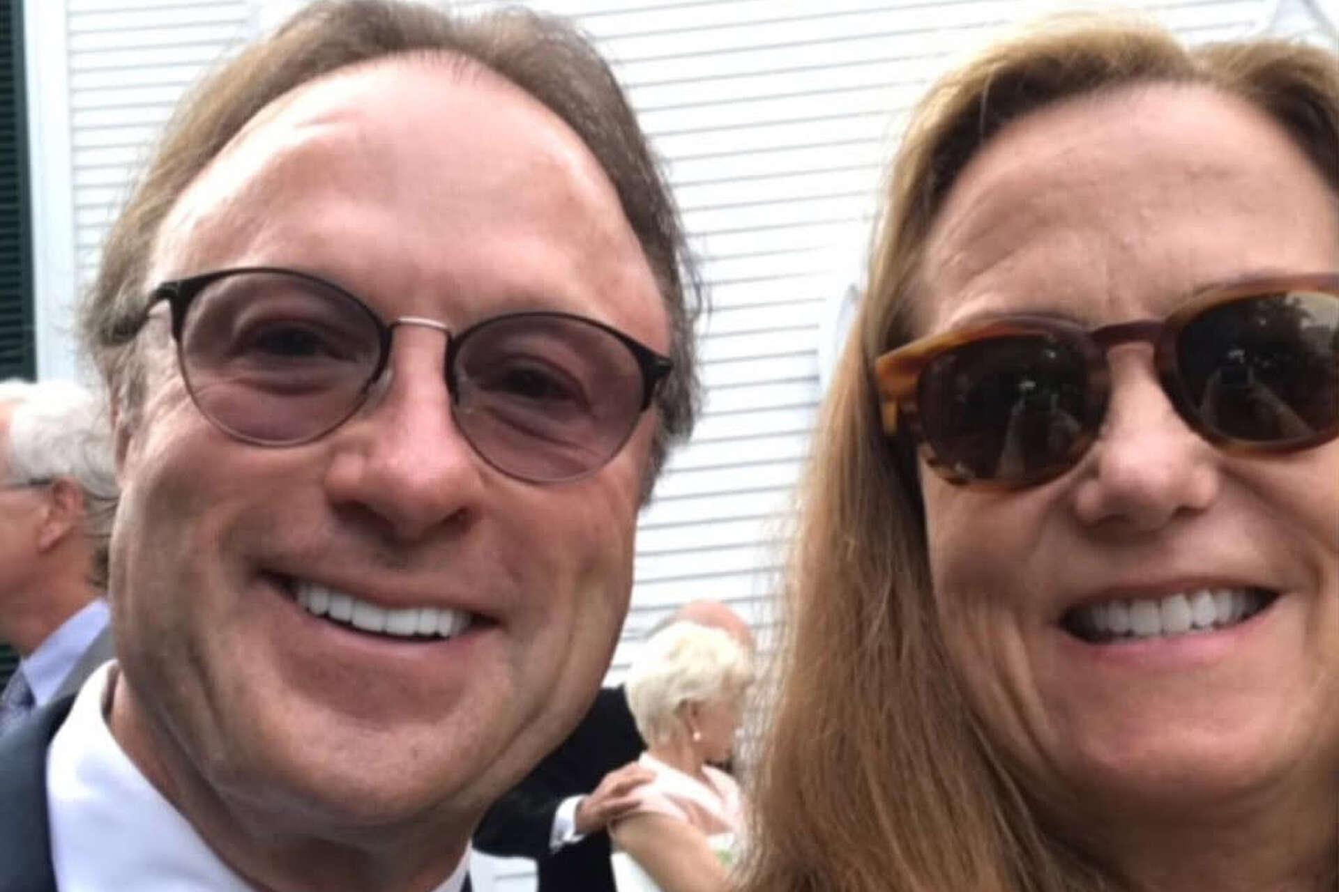 Kevin Mannix and Ann Mannix are seen in a photograph posted on Facebook.