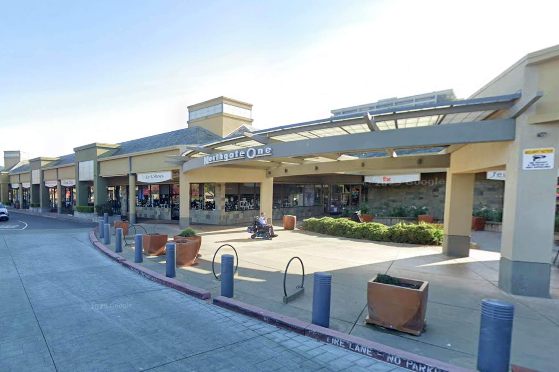 A view of the Northgate One shopping center in San Rafael, Calif.
