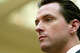 FILE: San Francisco Mayor Gavin Newsom listens to remarks during a news conference at City Hall in San Francisco, Feb. 23, 2004.