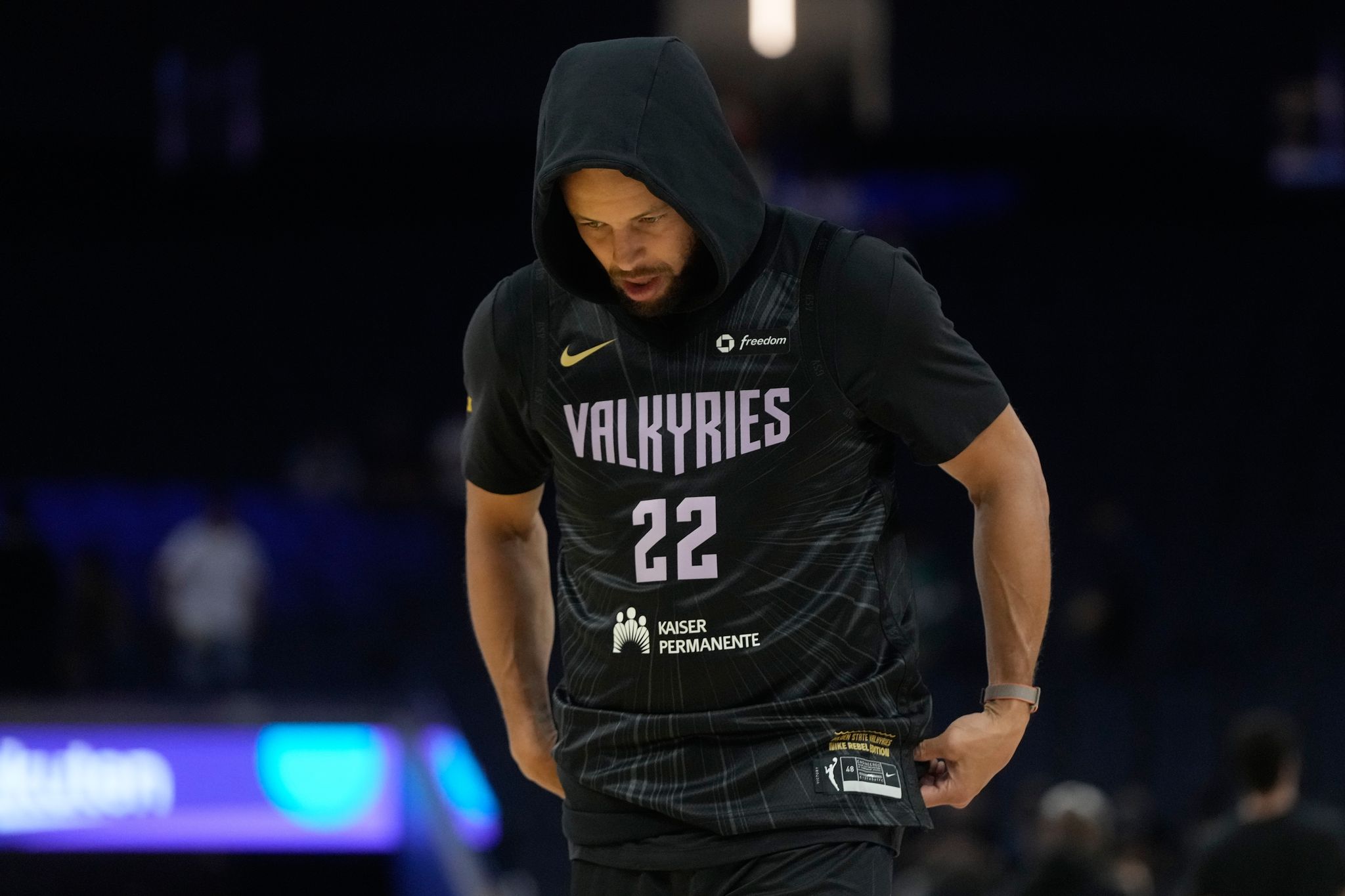 Steve Kerr und die Warriors werden beim ersten Spiel der WNBA-Finals ...