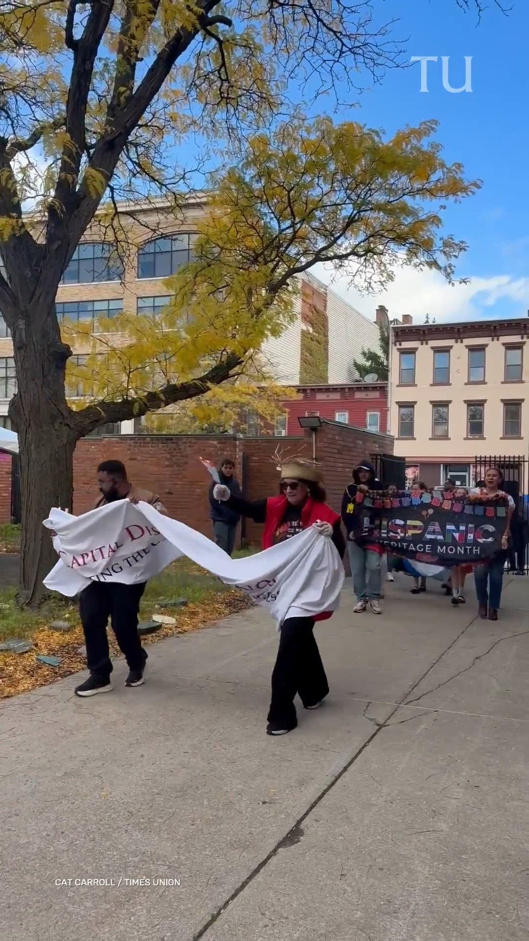 Procession kicks off Capital District Latino’s Hispanic Heritage Month celebration