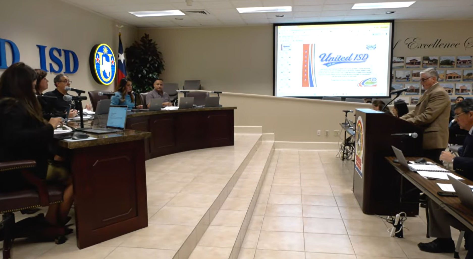 UISD trustee criticized after leaving board workshop for LISD candidate forum