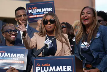 Abbott's rally in Houston
