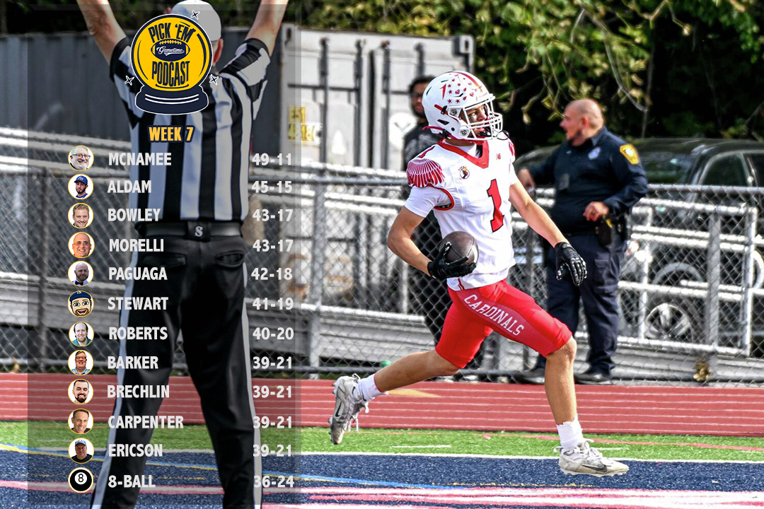 The GametimeCT staff picks are in for Week 7 of the football season. Check out which games were selected this week.