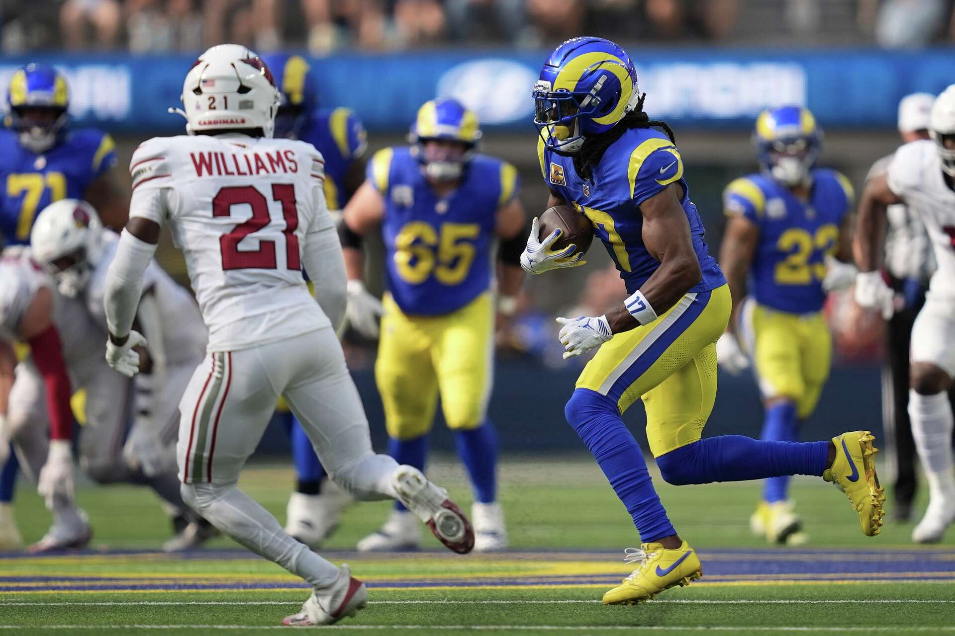 Rams Injuries Rams WR Davante Adams out 6-10 weeks with hamstring injury. DT Poona ...