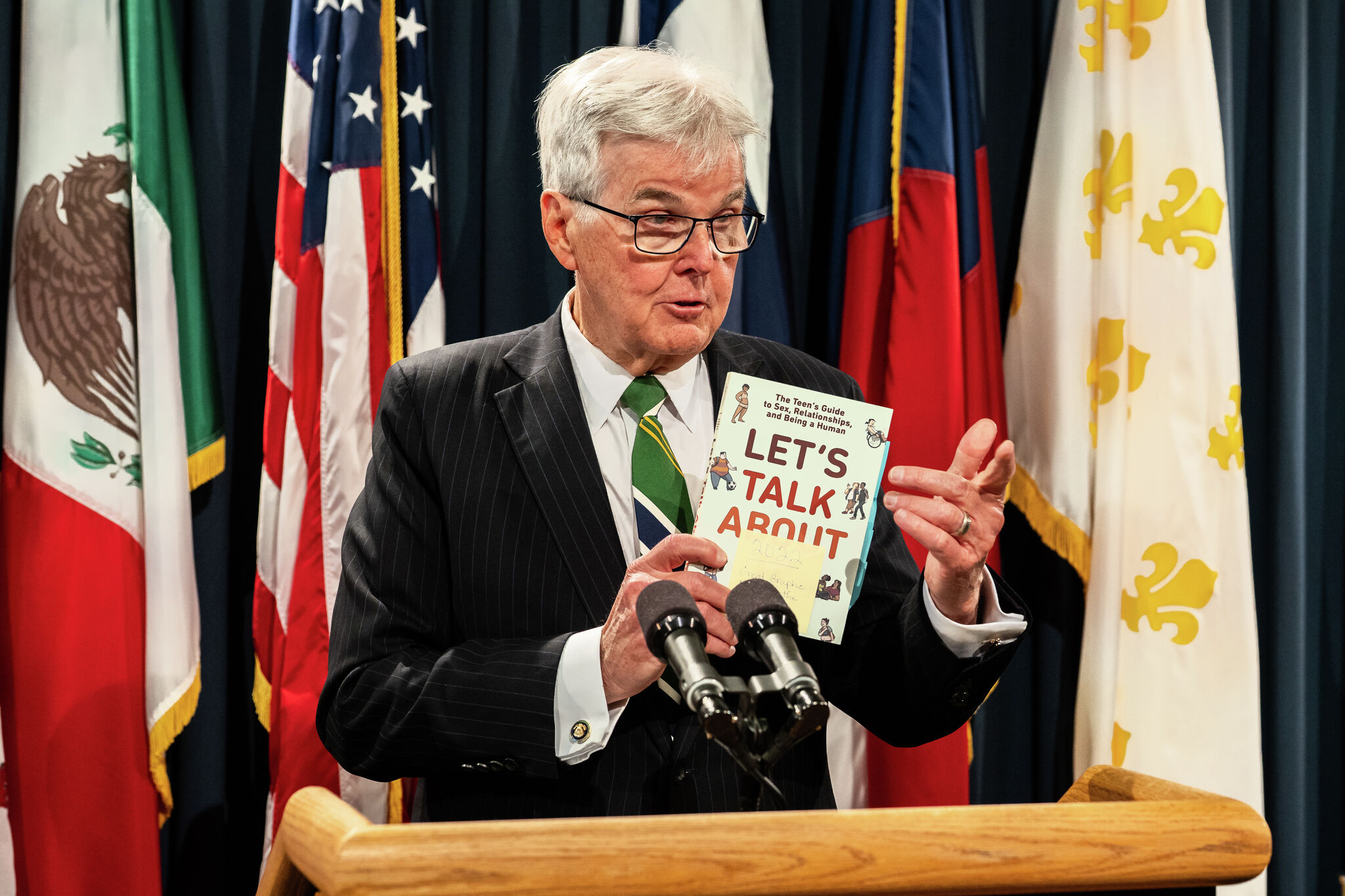 Here are the books Dan Patrick wants removed from school libraries