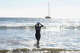 Catherine Breed arrives at Coronado Beach in Coronado, California on October 19, 2026.