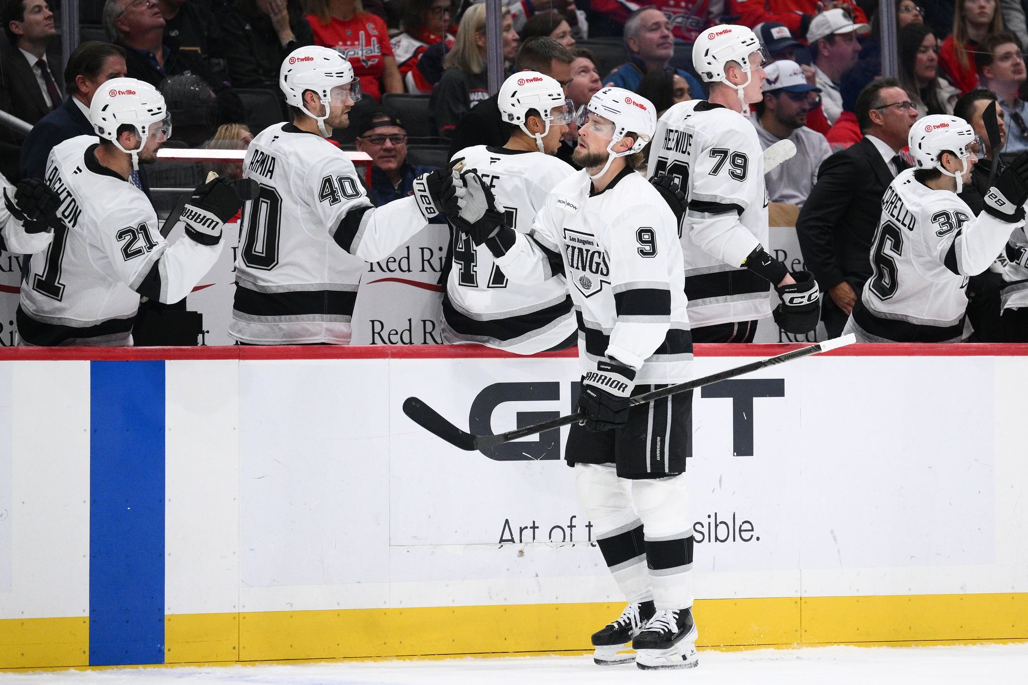 Adrian Kempe scores 2 goals and Kings beat Capitals 5-2 for first win ...