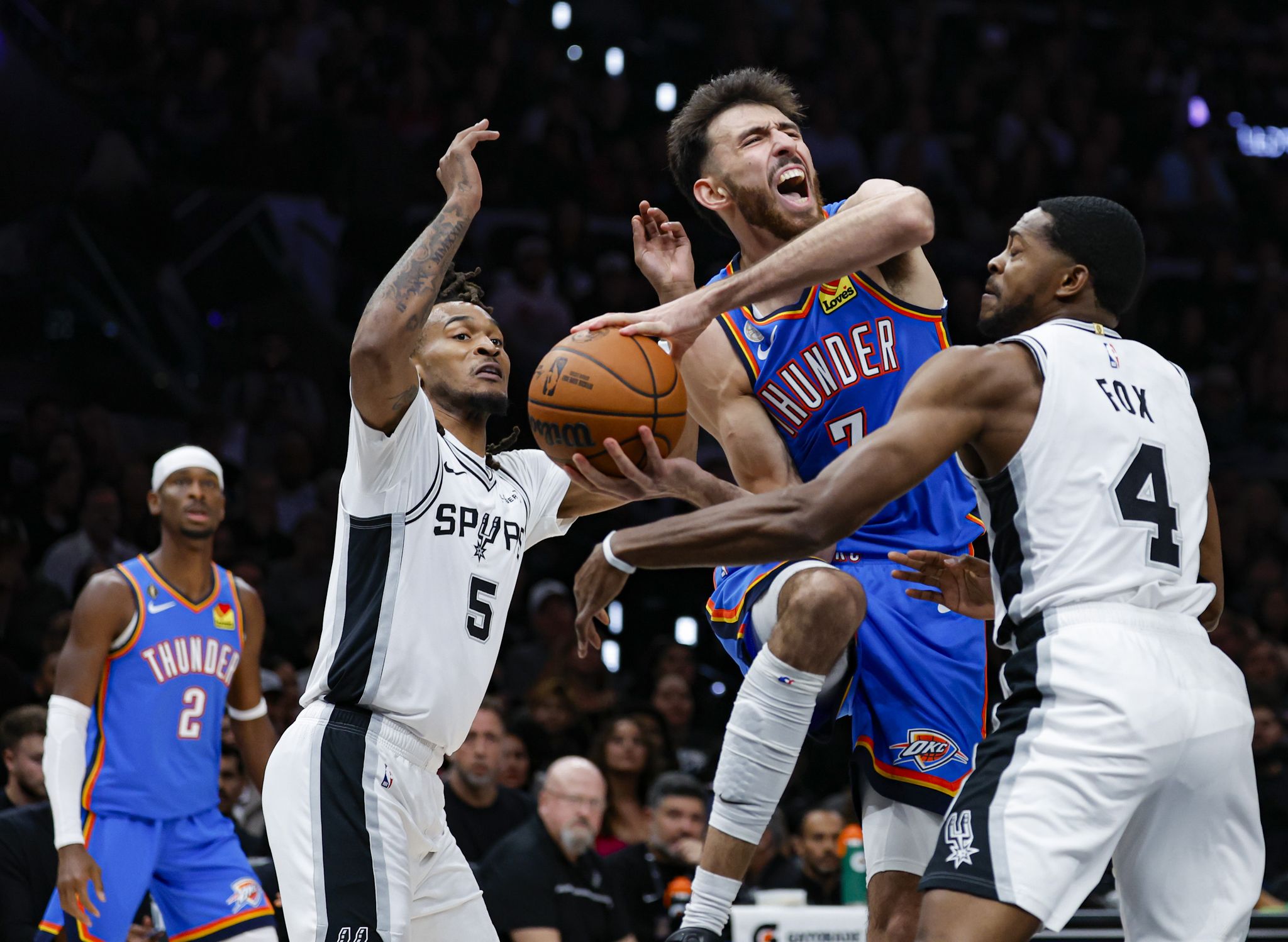 3 takeaways as Thunder draw first blood of a new season vs. Spurs