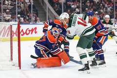 Bouchard scores in OT to lift the Oilers past the Wild, 4-3