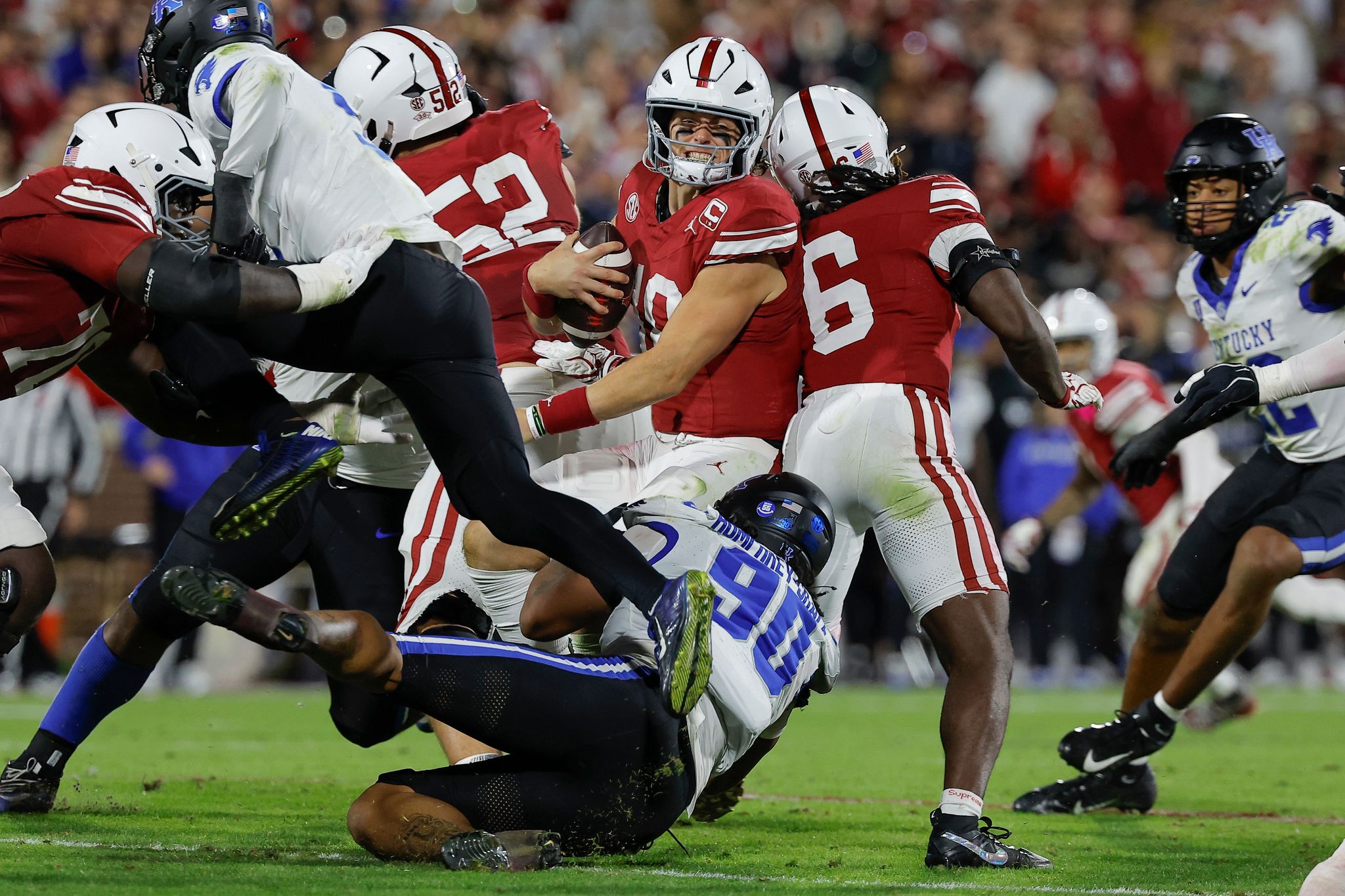 Oklahoma says Mateer is still the best QB option despite turnovers and ...