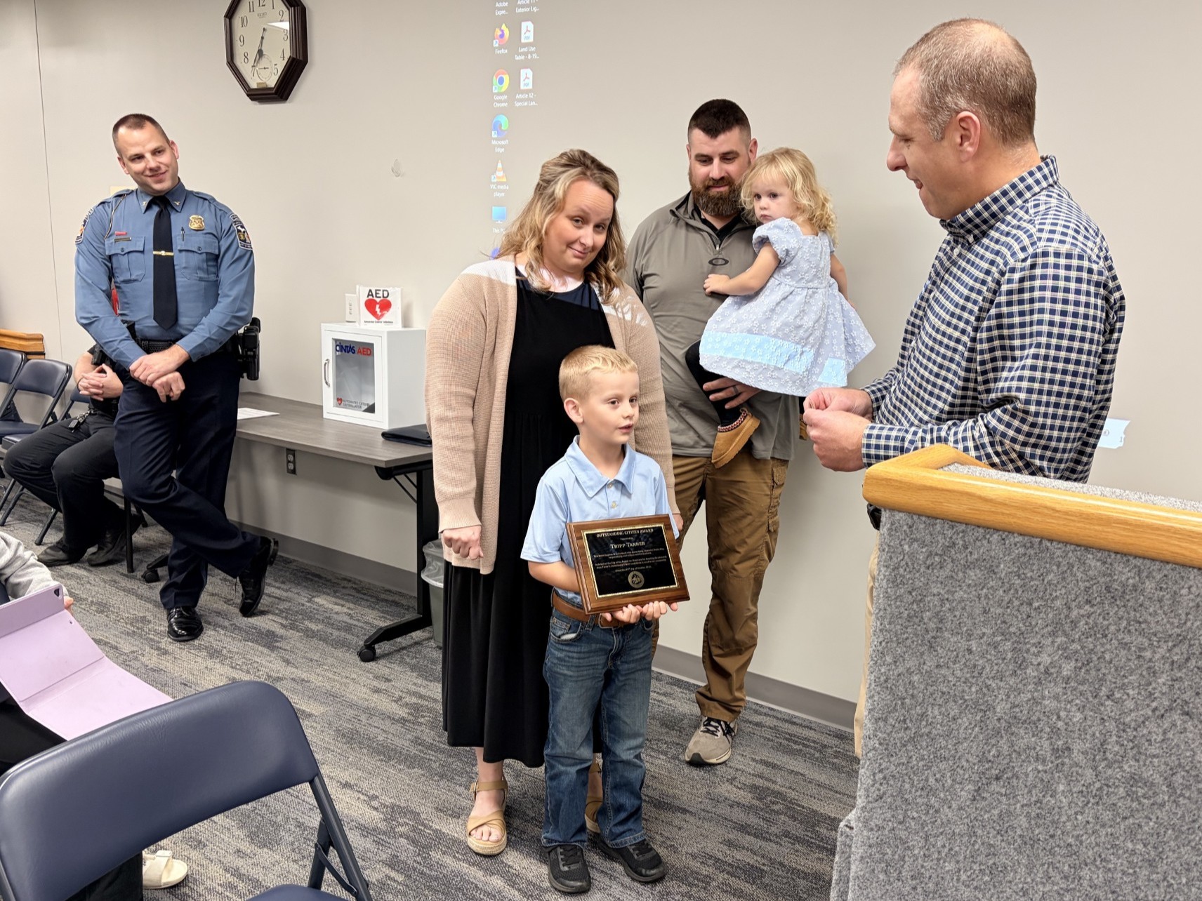 Big Rapids honors Tripp Tanner, AAUW and Hope House