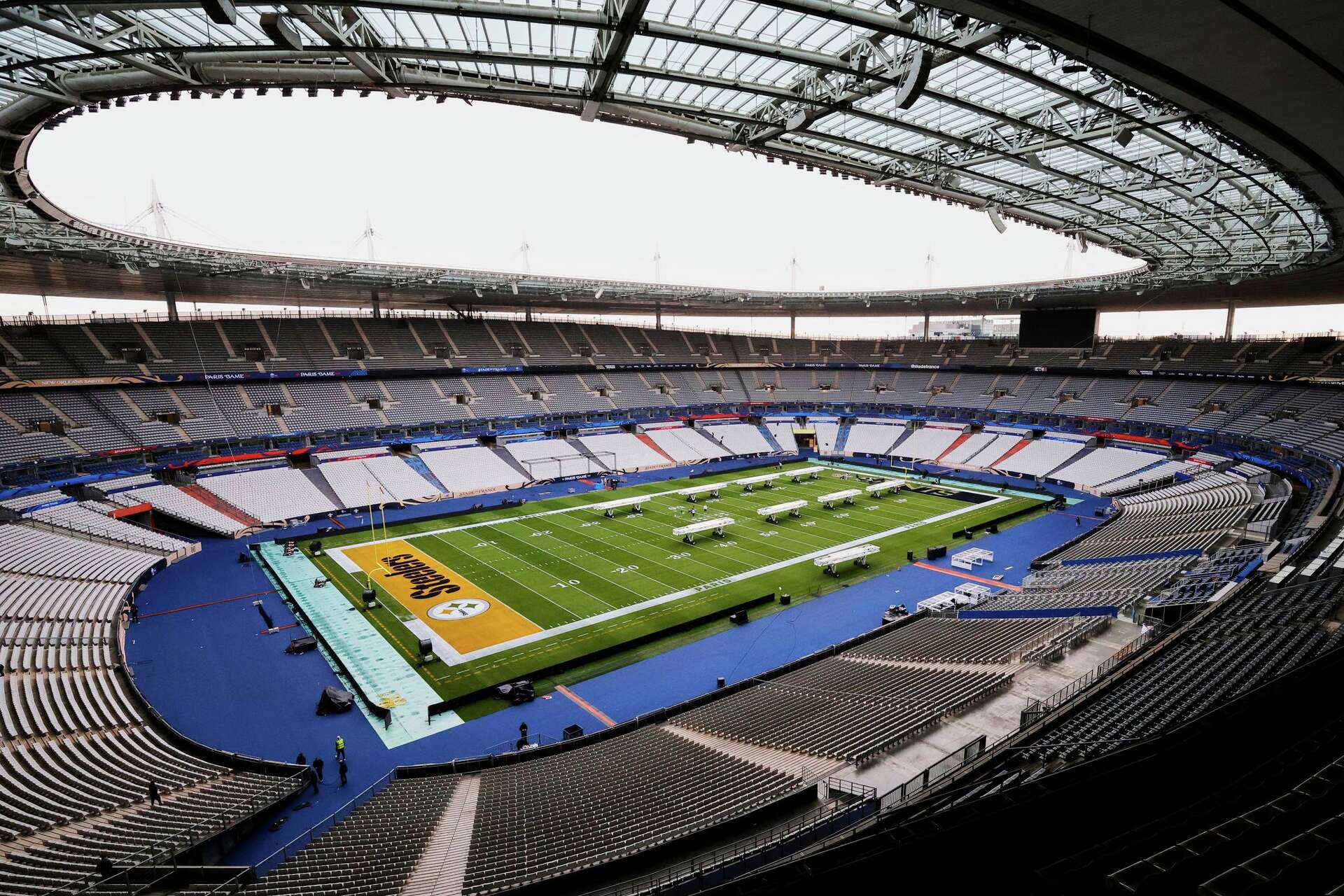 The stadium hosting Sunday's NFL game in Paris has seen much sporting ...