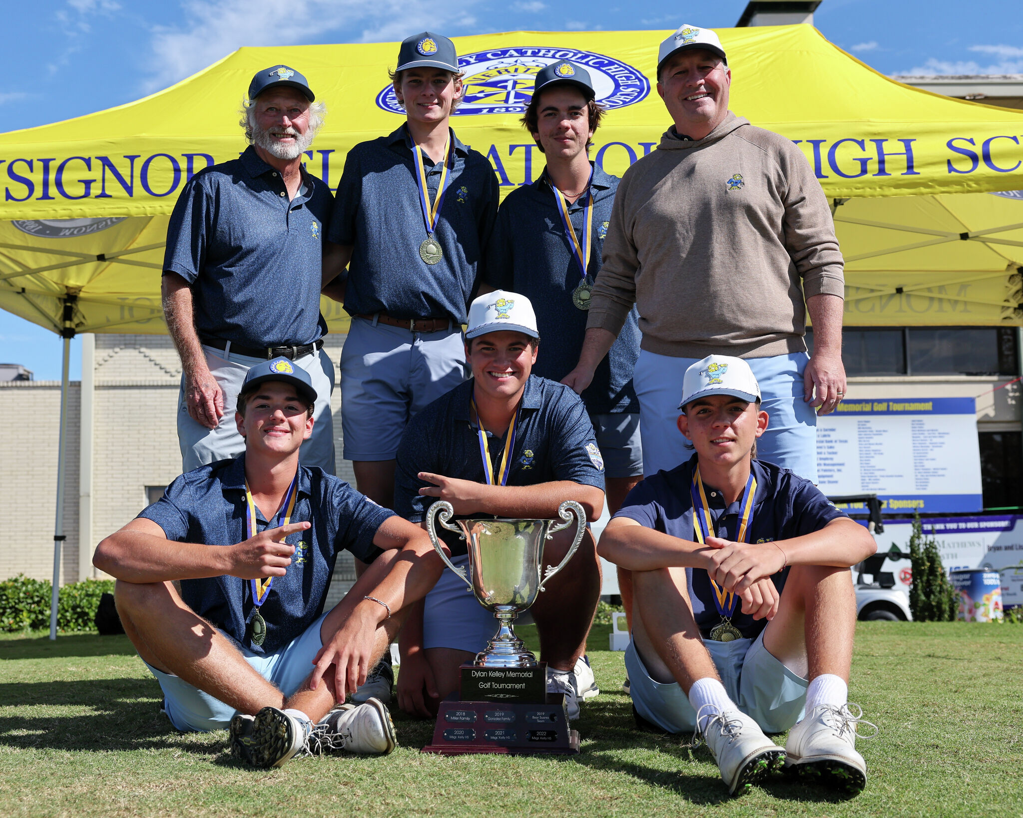 Kelly Catholic golf team wins Dylan Kelley Memorial Invitational