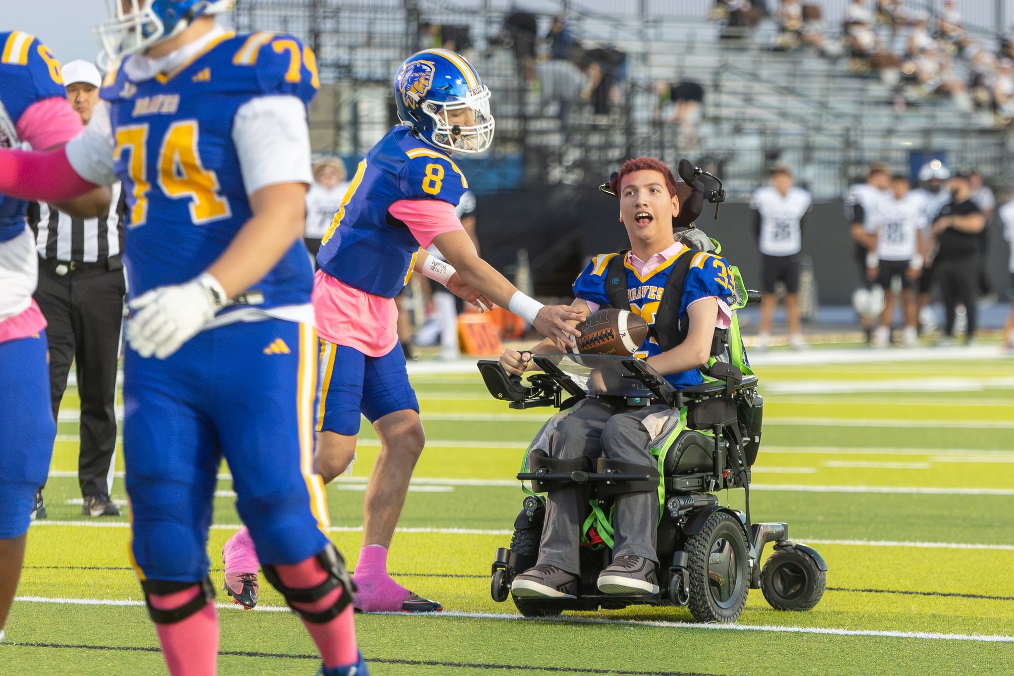 How a North Texas teen's inspiring touchdown was a ‘message of hope' to Community