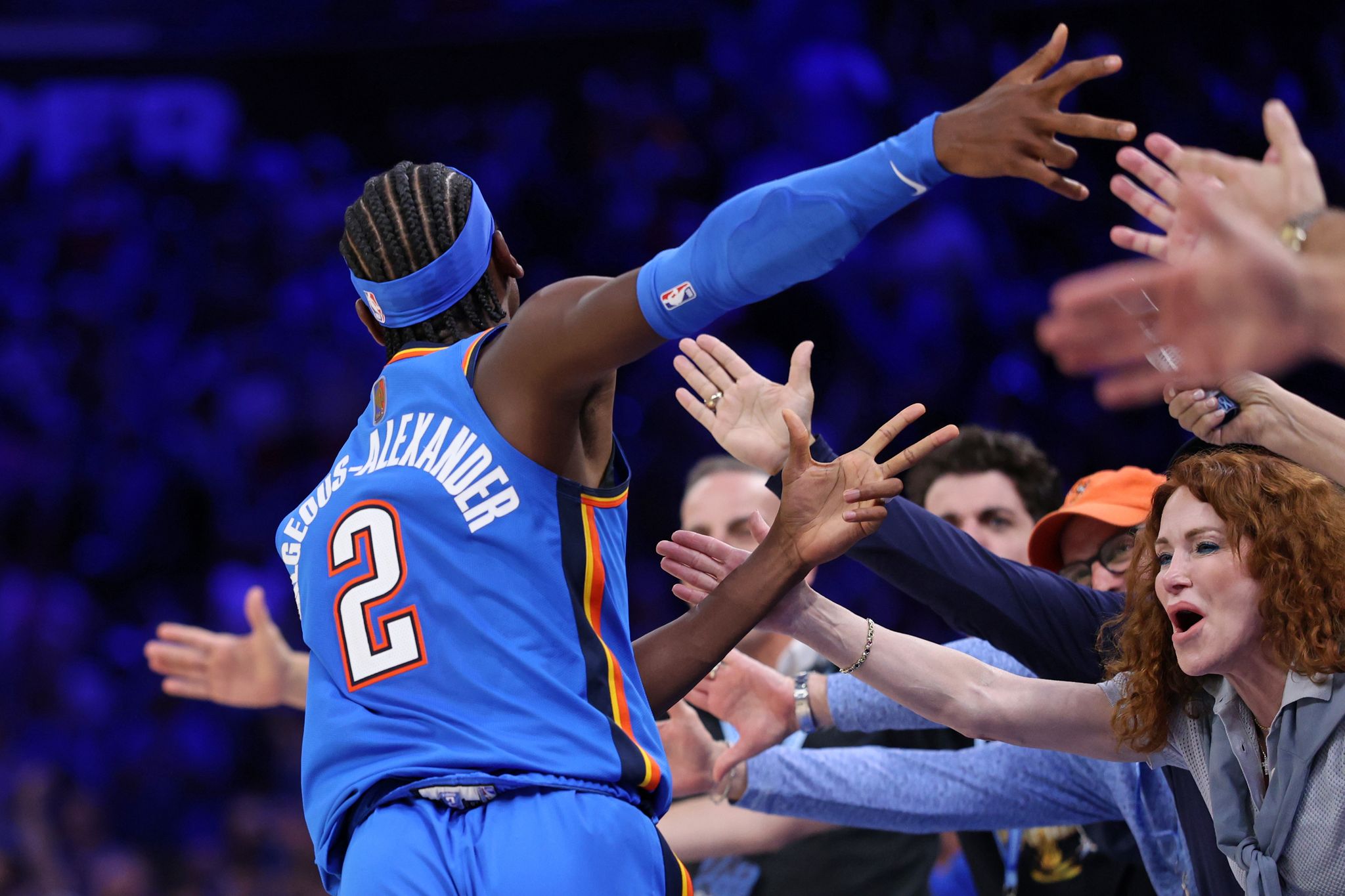 Address Point Properties Logo Thunder star and NBA MVP Shai Gilgeous-Alexander's record 20-point ...
