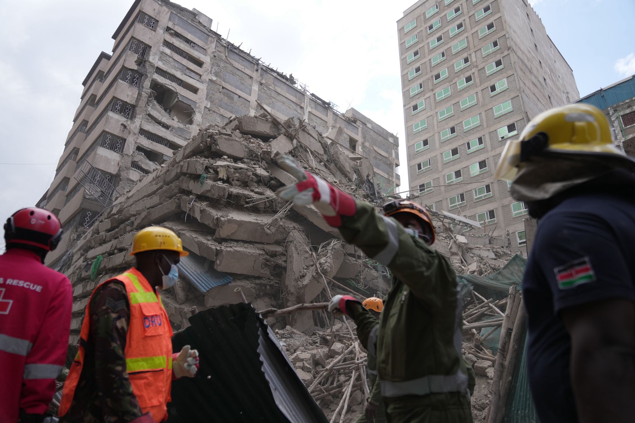 One Rescued From Collapsed Building in Kenya; Others Missing