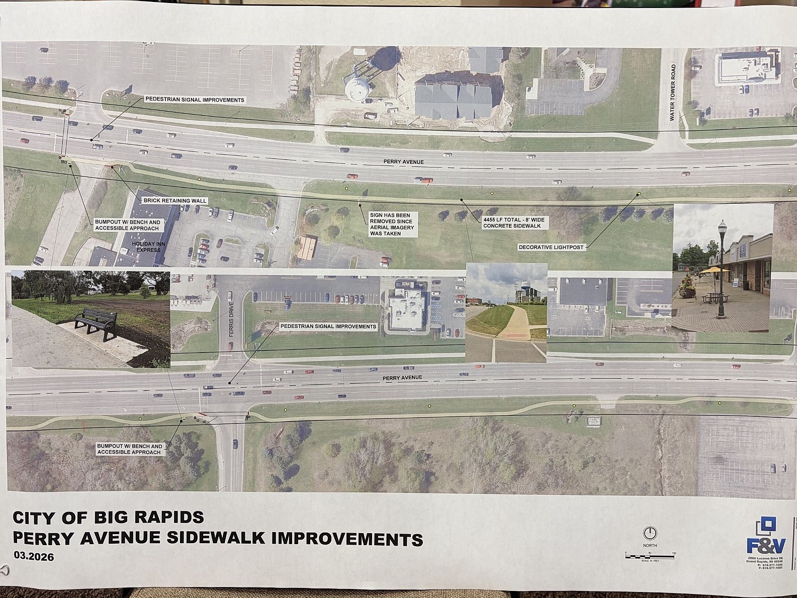 City proposes Perry Avenue sidewalk project.