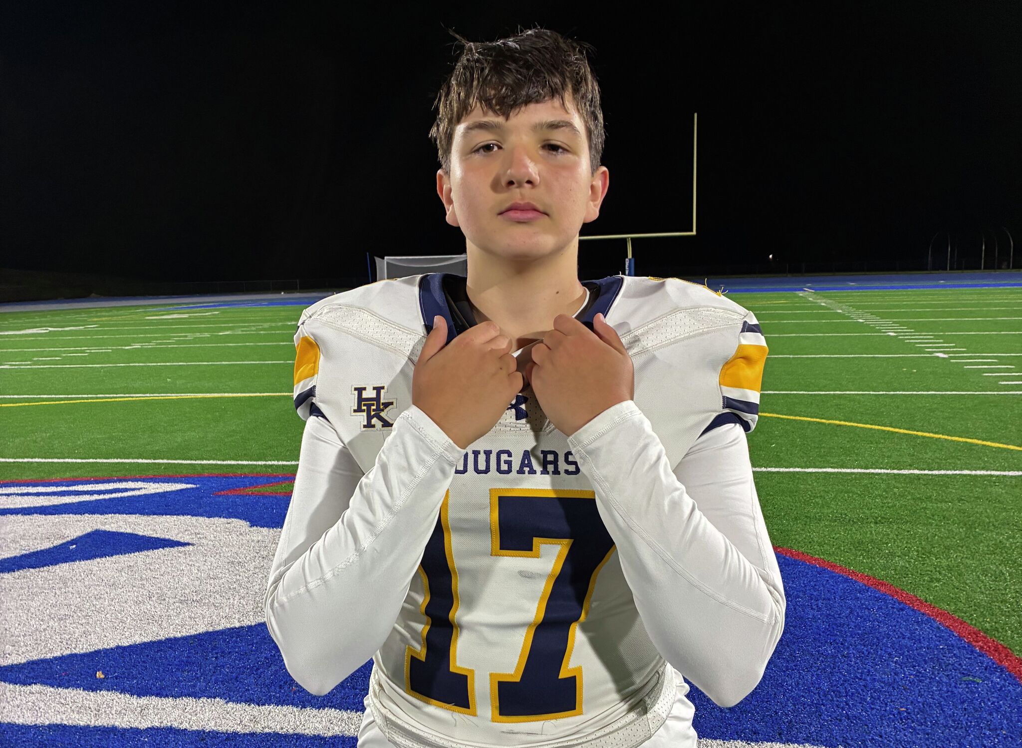 Freshman kicker delivers as Haddam-Killingworth wins wild finish