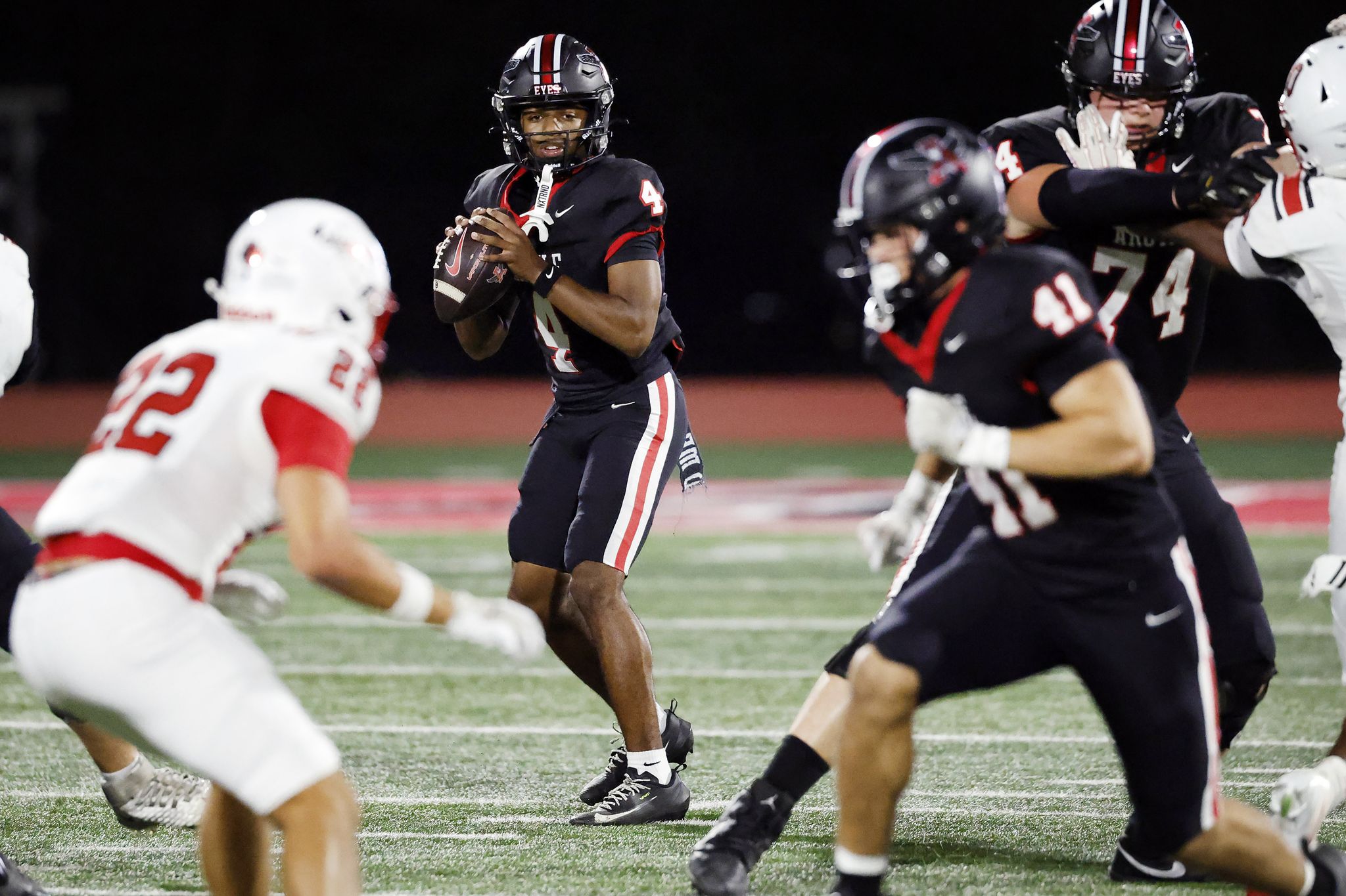 Interlinked Square How the best high school football teams in Texas performed in Week 9.