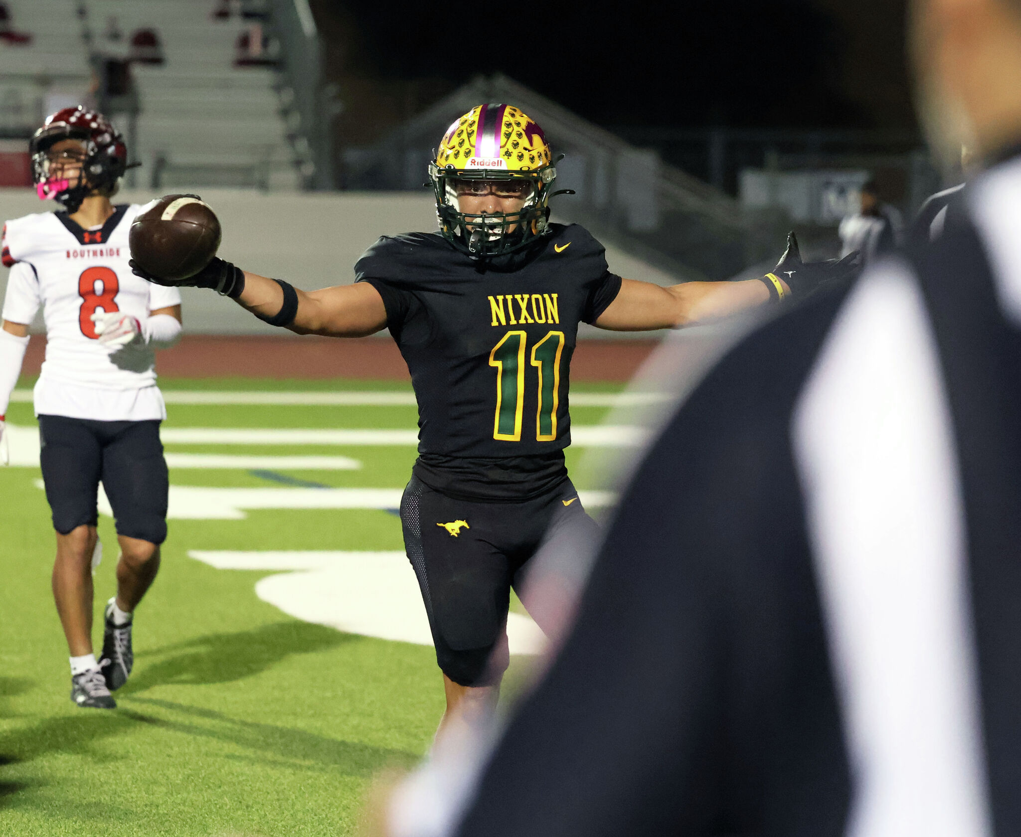 Here are the Laredo city leaders for each major statistical category in football.