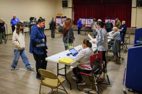 Union Vote Sticker Photos: Polls open for early voting in NY