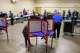 In some places, lines formed before polling places opened for early voting.