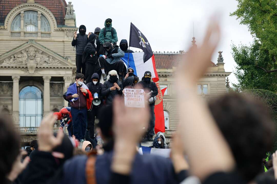 Sweep Testing Protests sweep across Europe, in photos