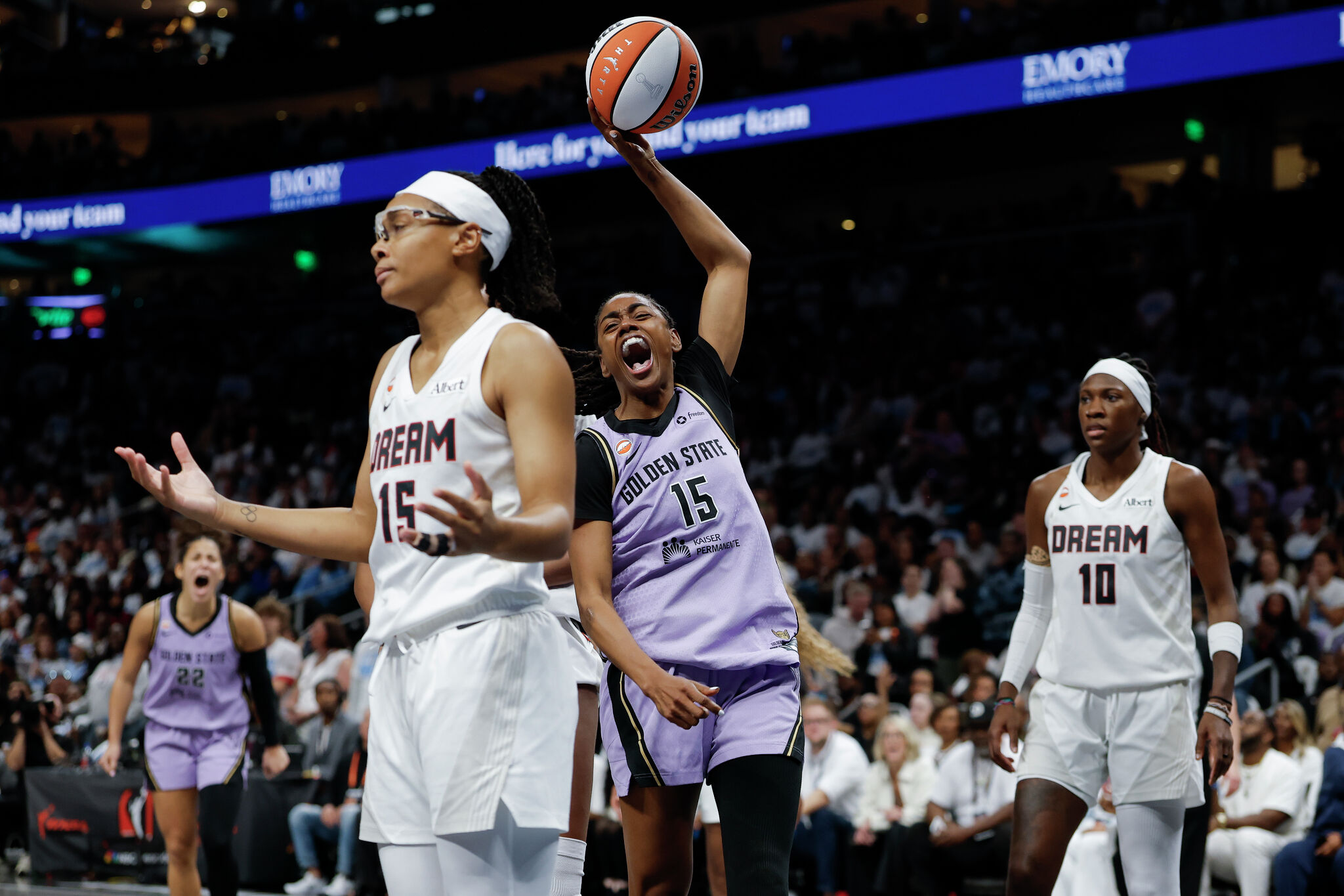 Valkyries even Finals with Game 4 road win, stymie Dream, Angel Reese