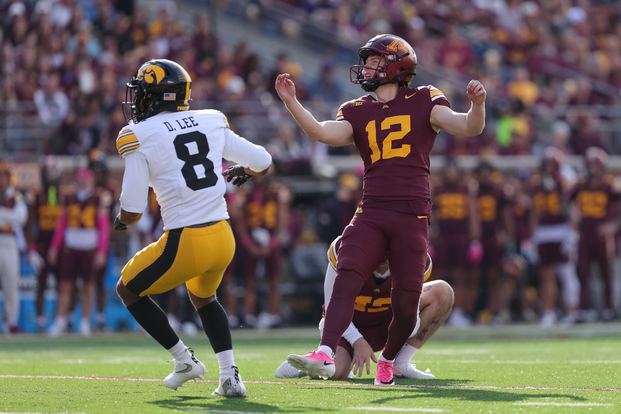 Drzewiecki's field goal as time expires lifts Minnesota past No. 15 Iowa, 13-10 By MIKE COOK , Associated Press Oct 24, 2026