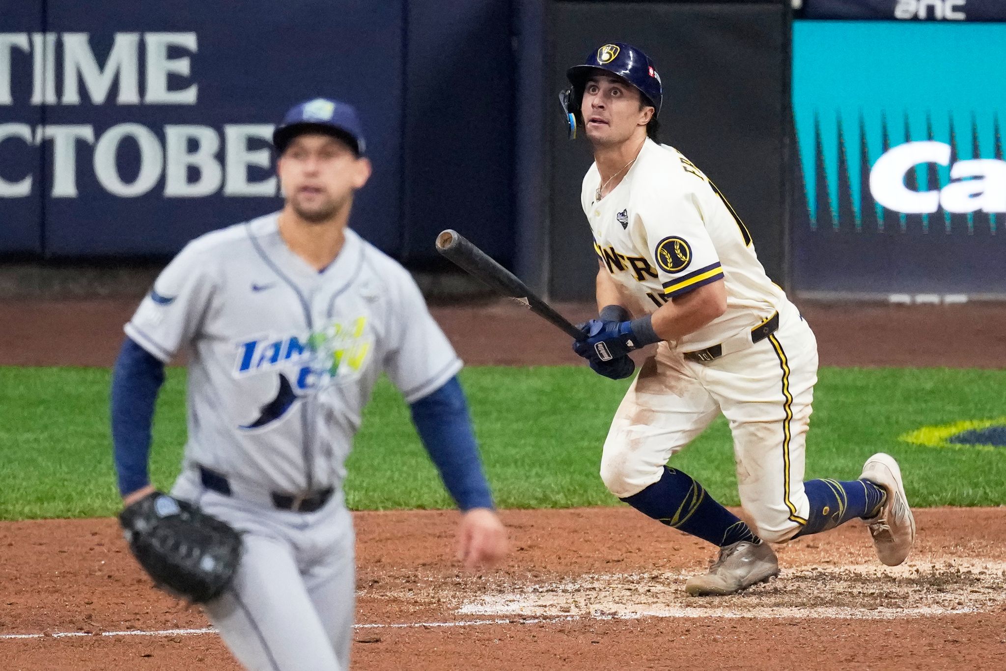 Frelick and Pratt lift Milwaukee Brewers to comeback win over Rays