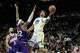 How a month of questions turned Warriors' Yaxel Lendeborg into a force 3 Warriors forward Yaxel Lendeborg passes Suns forwards Miles Bridges (22) and Dillon Brooks (3) during a game in Phoenix on Saturday.