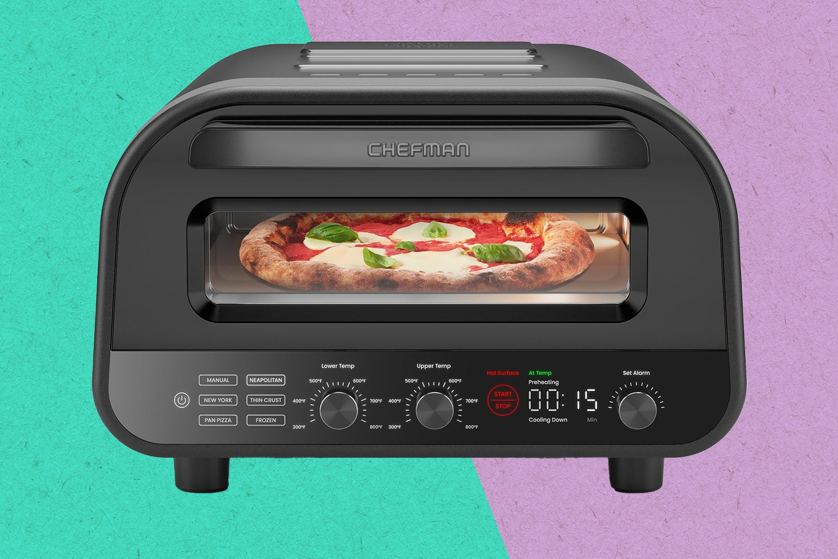 Chefman's 800-degree indoor pizza oven is half off right now